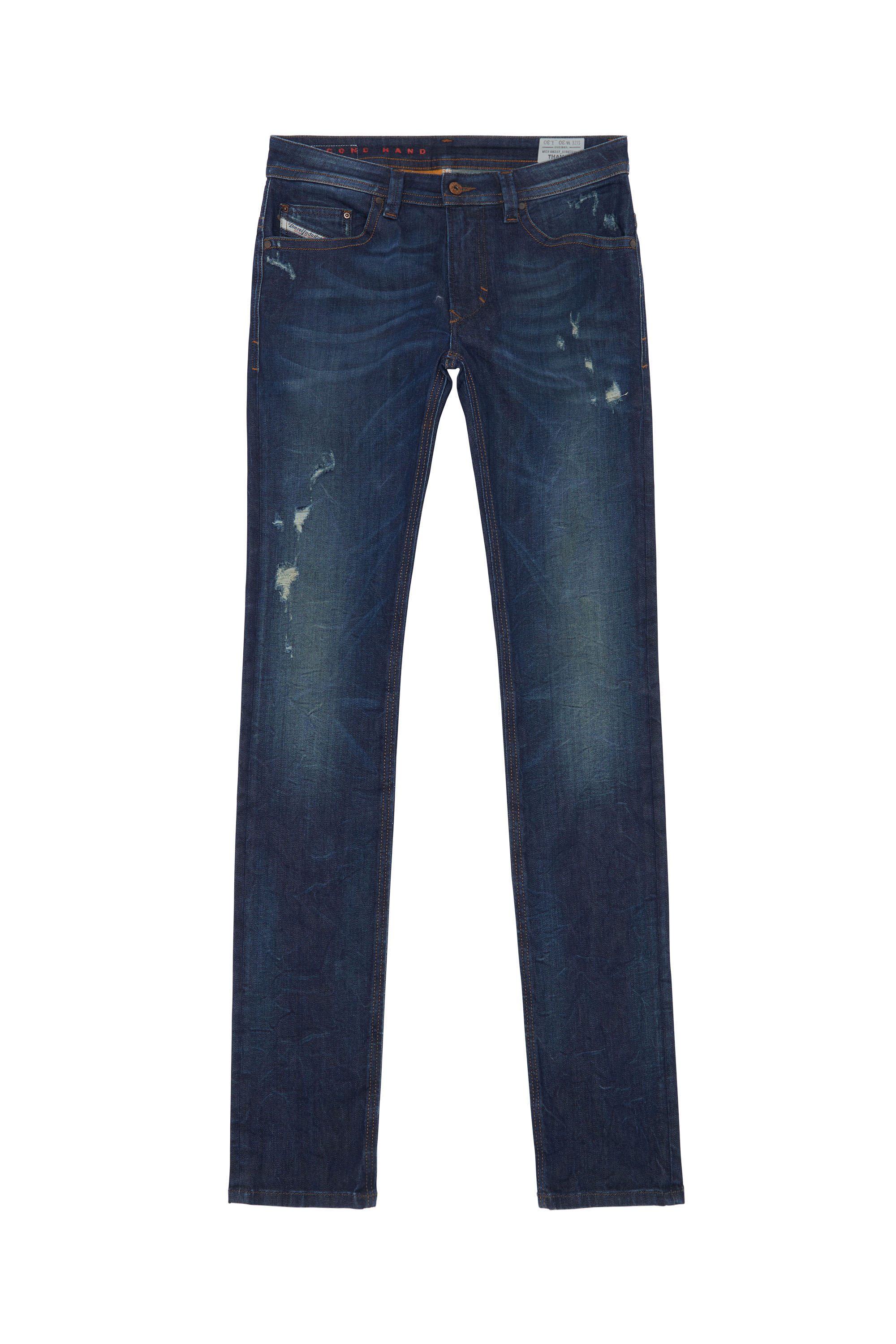Diesel - THAVAR, Uomo - Jeans Blu scuro Uomo in Blu - 1