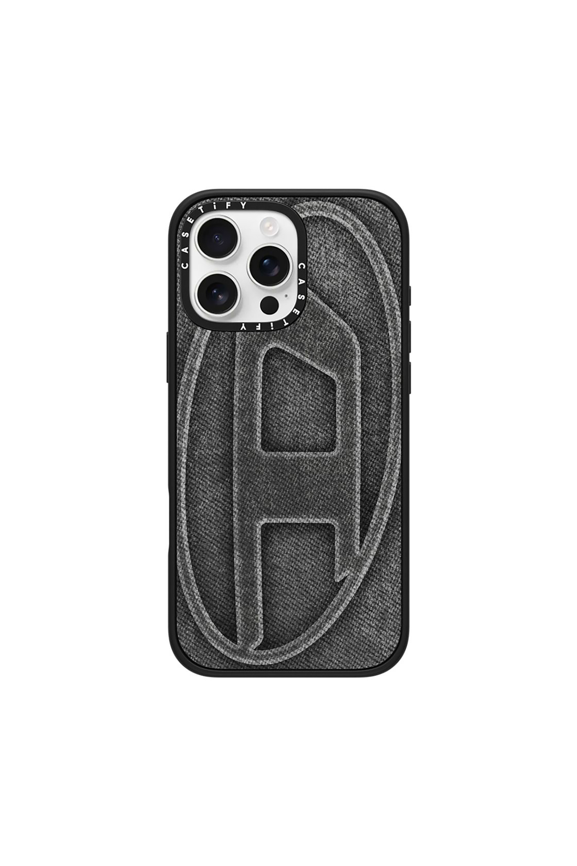 Diesel - 60576 MOULDED CASE, Coque Oval D impact pour iPhone 16 Pro Max Mixte in Noir - 1