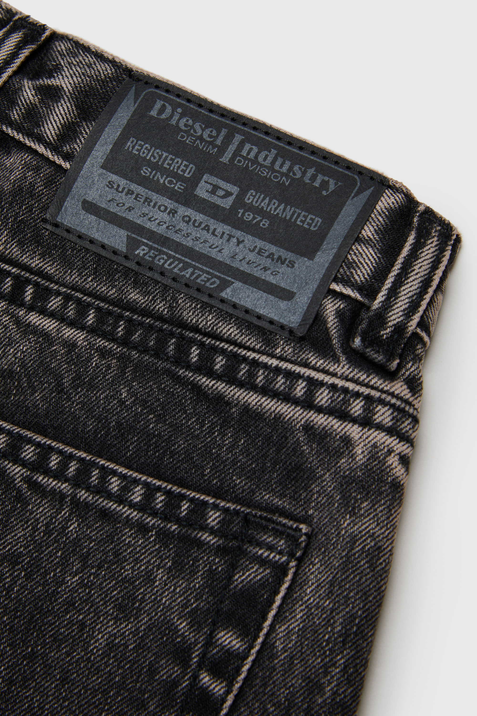 Diesel - D-MILTY-J Femme, Noir/Gris fonc&eacute; - Image 4