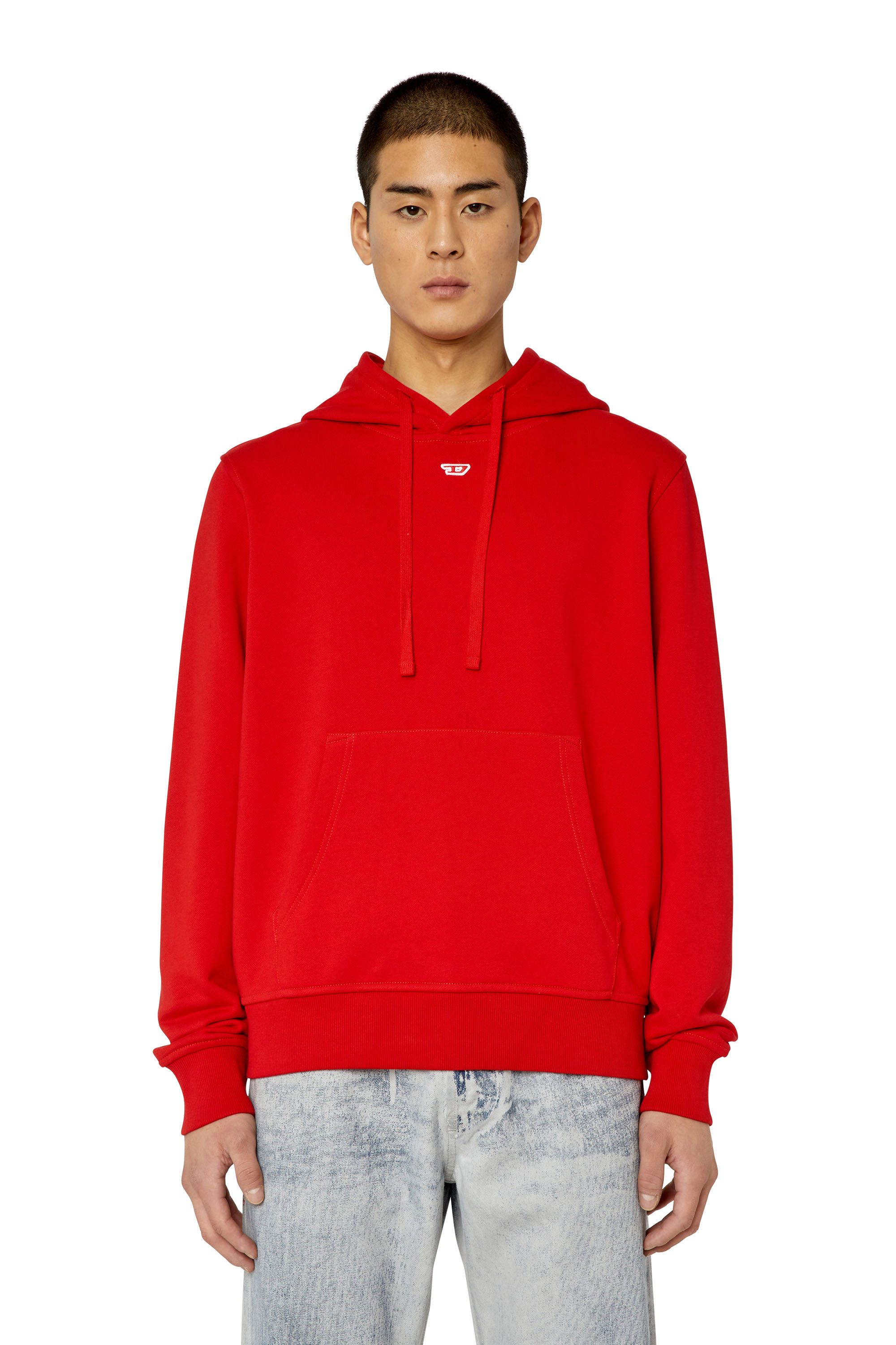 Diesel - S-GINN-HOOD-D, Rosso - Image 1