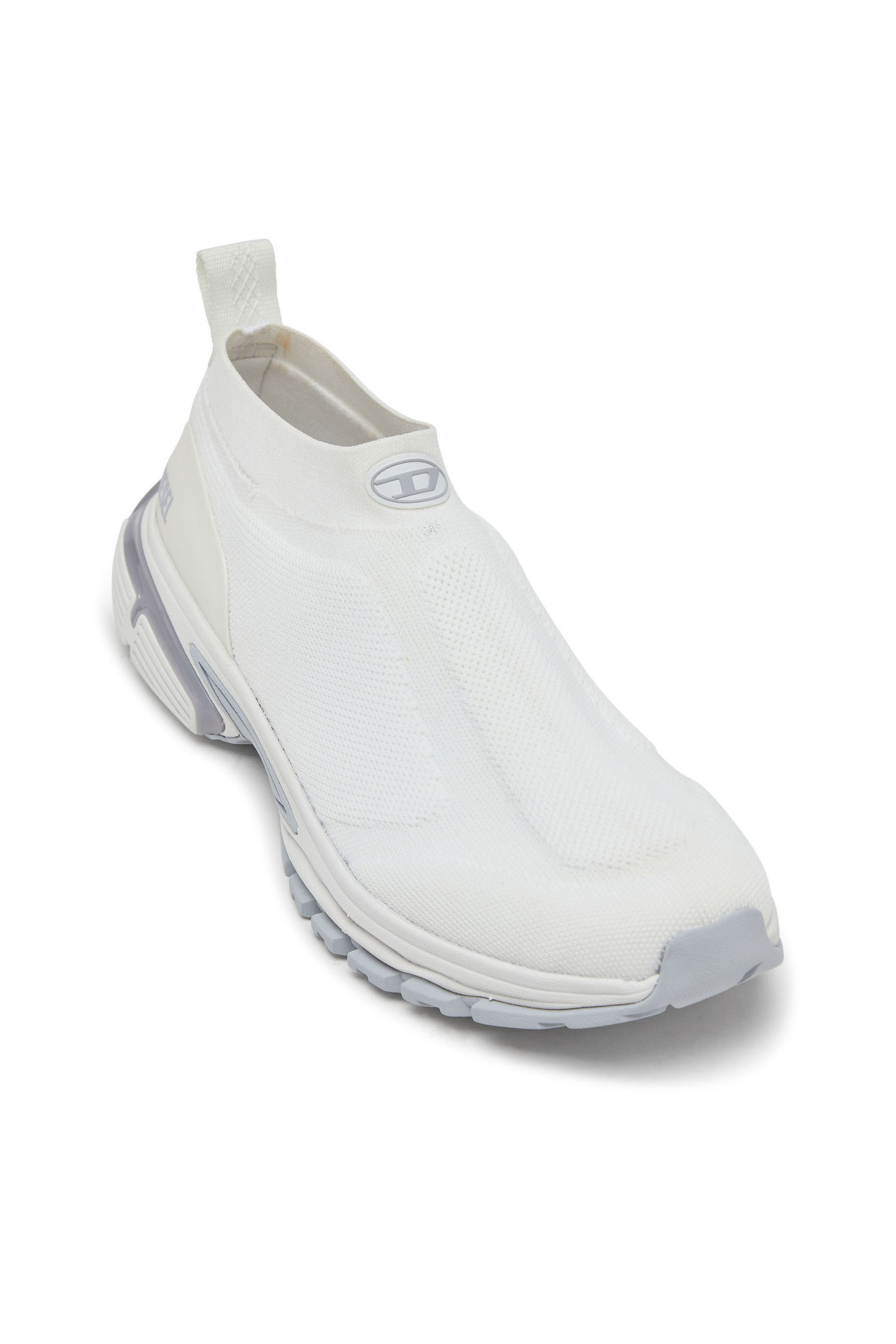 Diesel - S-PRO-V-DENSE-SOCKS, Herren Pro-V-Dense-Slip-on-Strick-Sockenturnschuhe in Wei&szlig; - 6