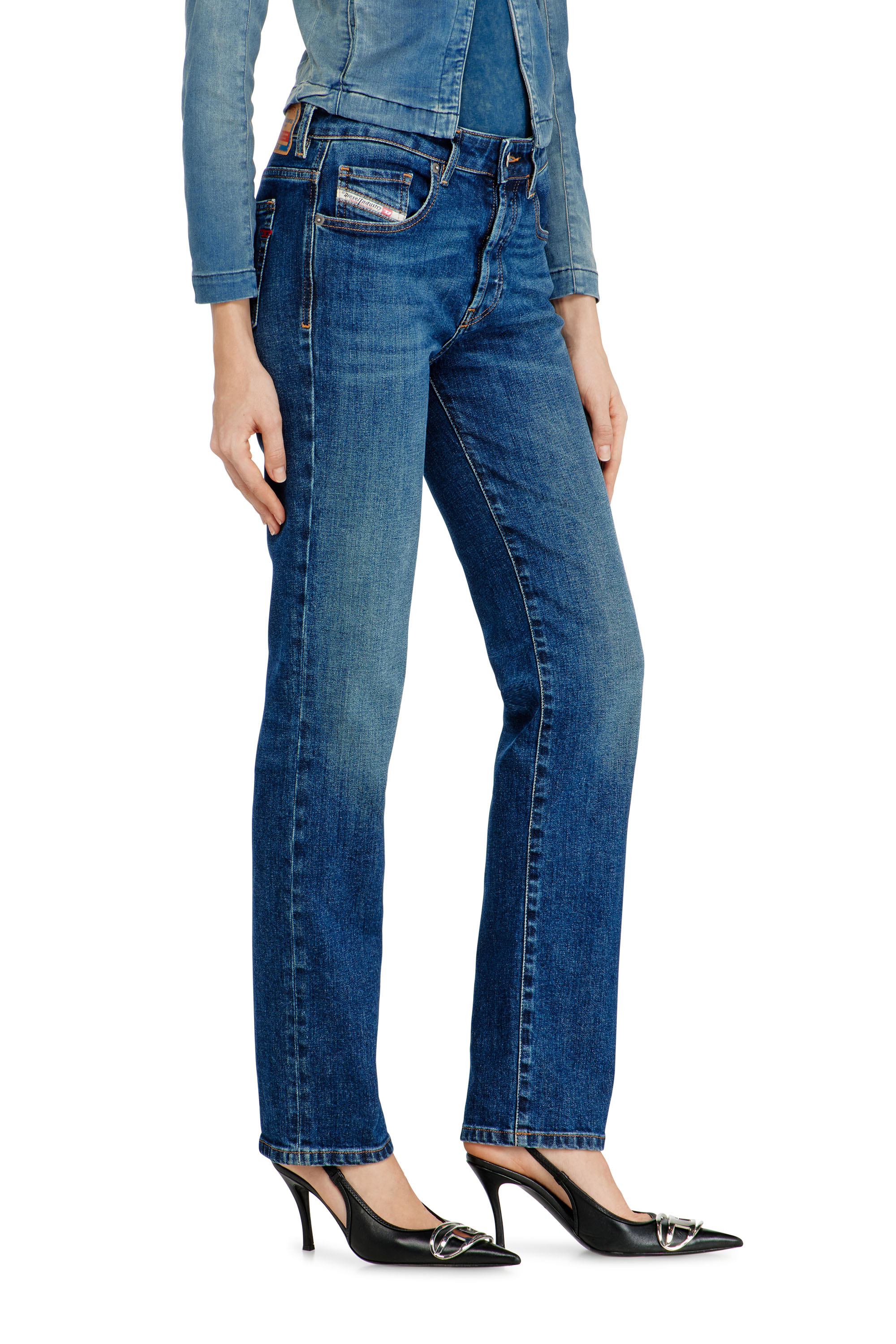 Diesel - Damen Regular Jeans 1989 D-Mine 09I28, Dunkelblau - 7