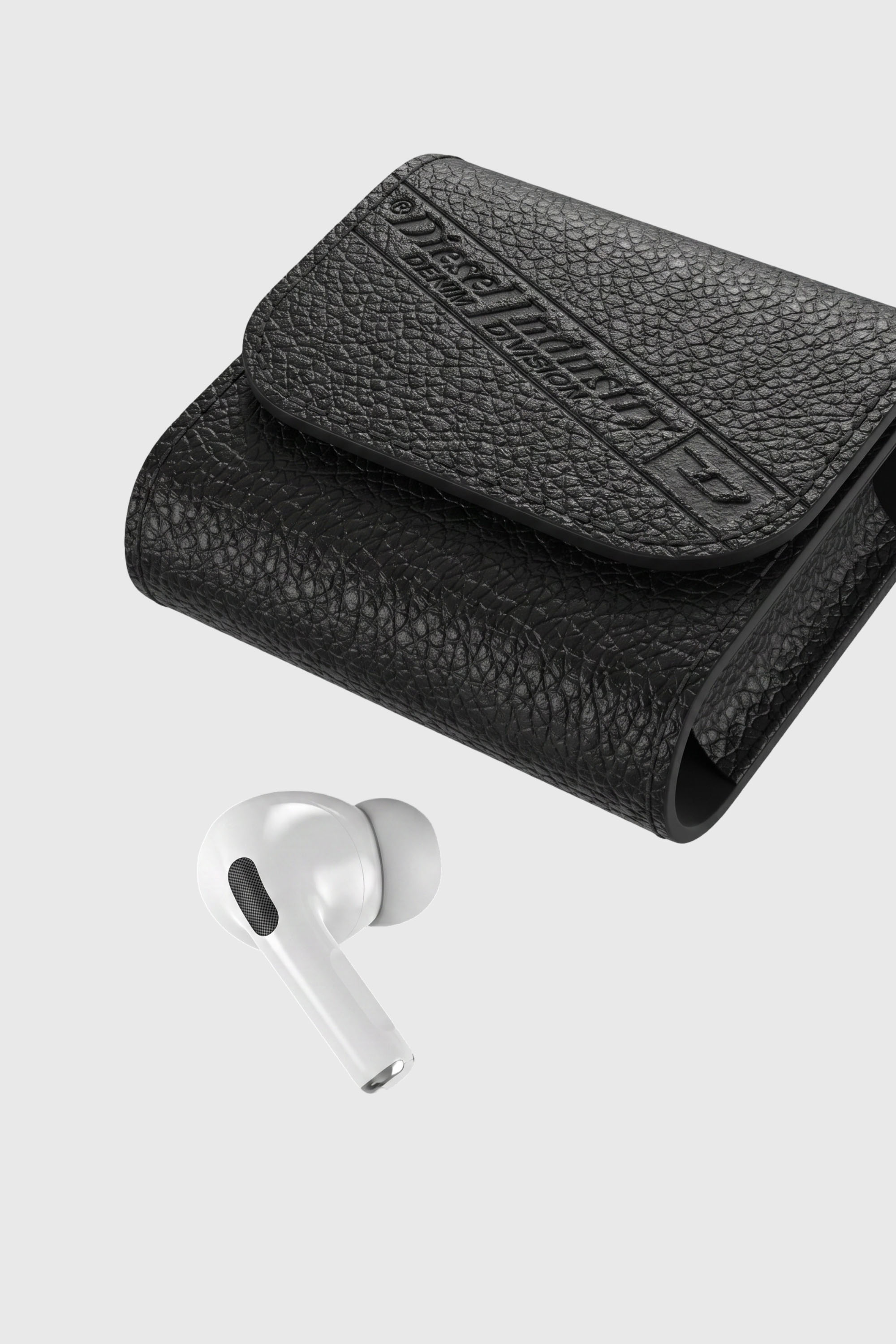 Diesel - 60652 AIRPOD CASE, Custodia Flag D per auricolari true wireless Unisex in Nero - 4