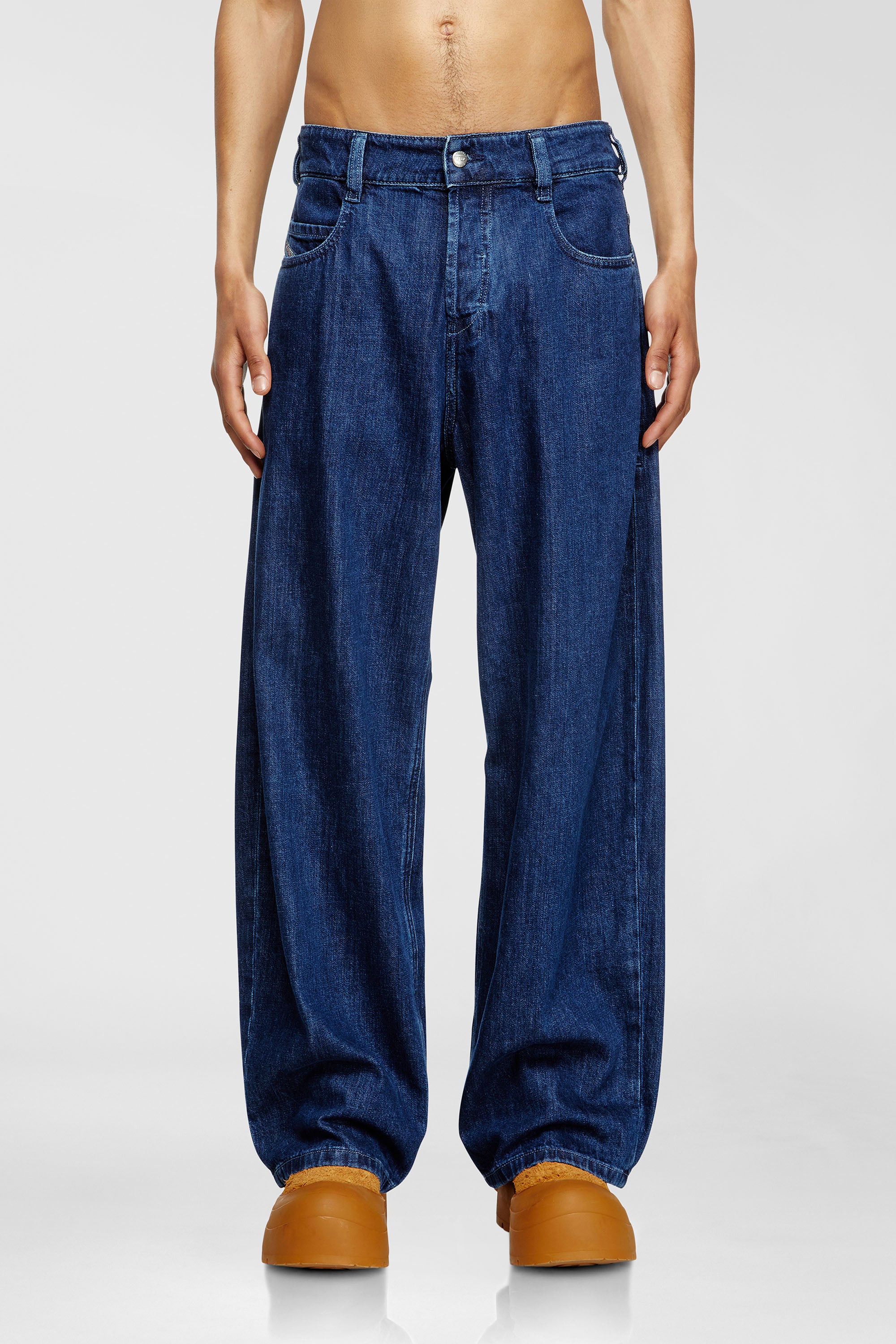 Diesel - Unisex Relaxed Jeans 1997 D-Enim-M 0DBDX, Dunkelblau - 1