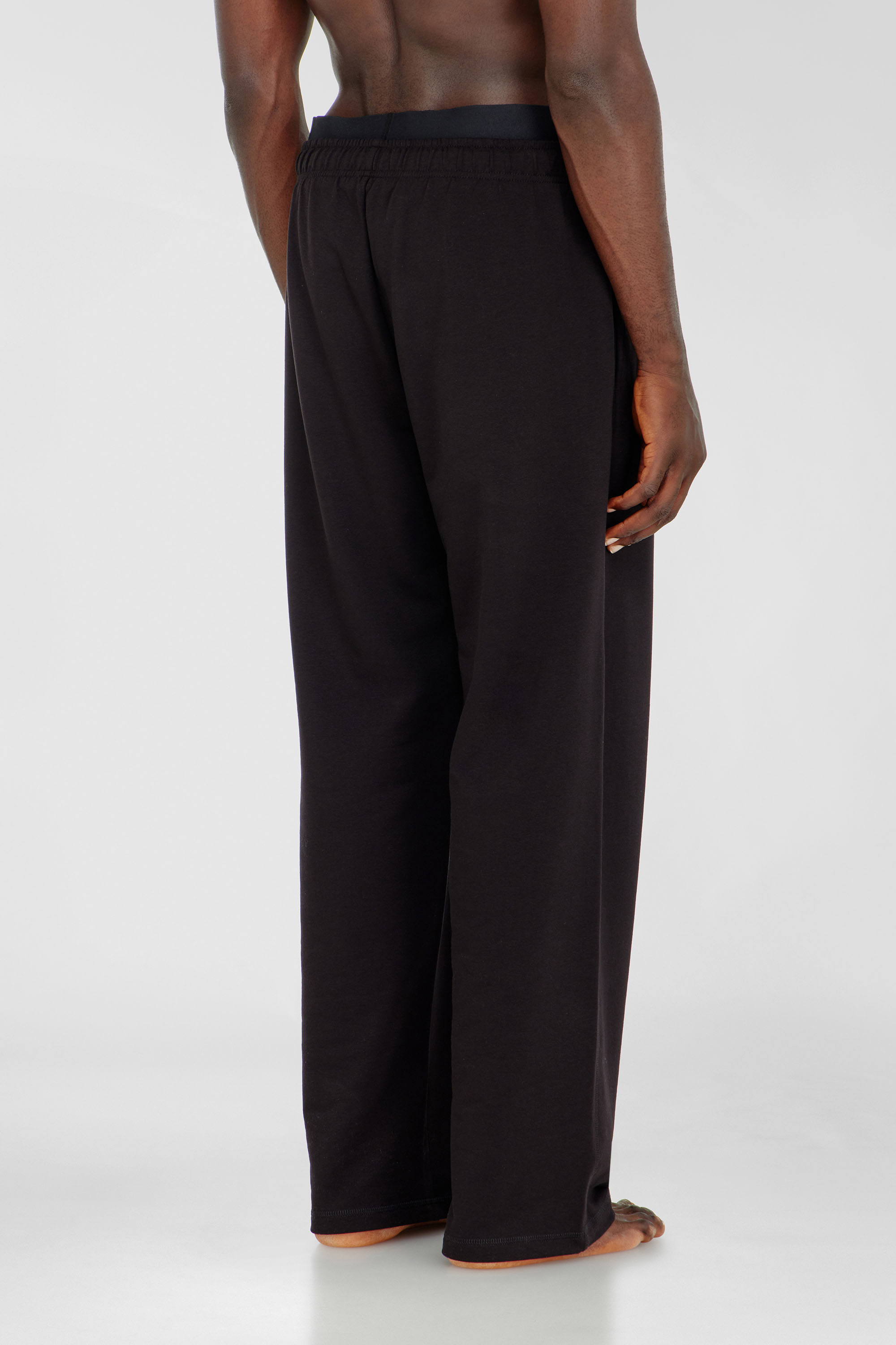 Diesel - BRADLEY-D-POP, Pantaloni in cotone con logo Uomo in Nero - 2