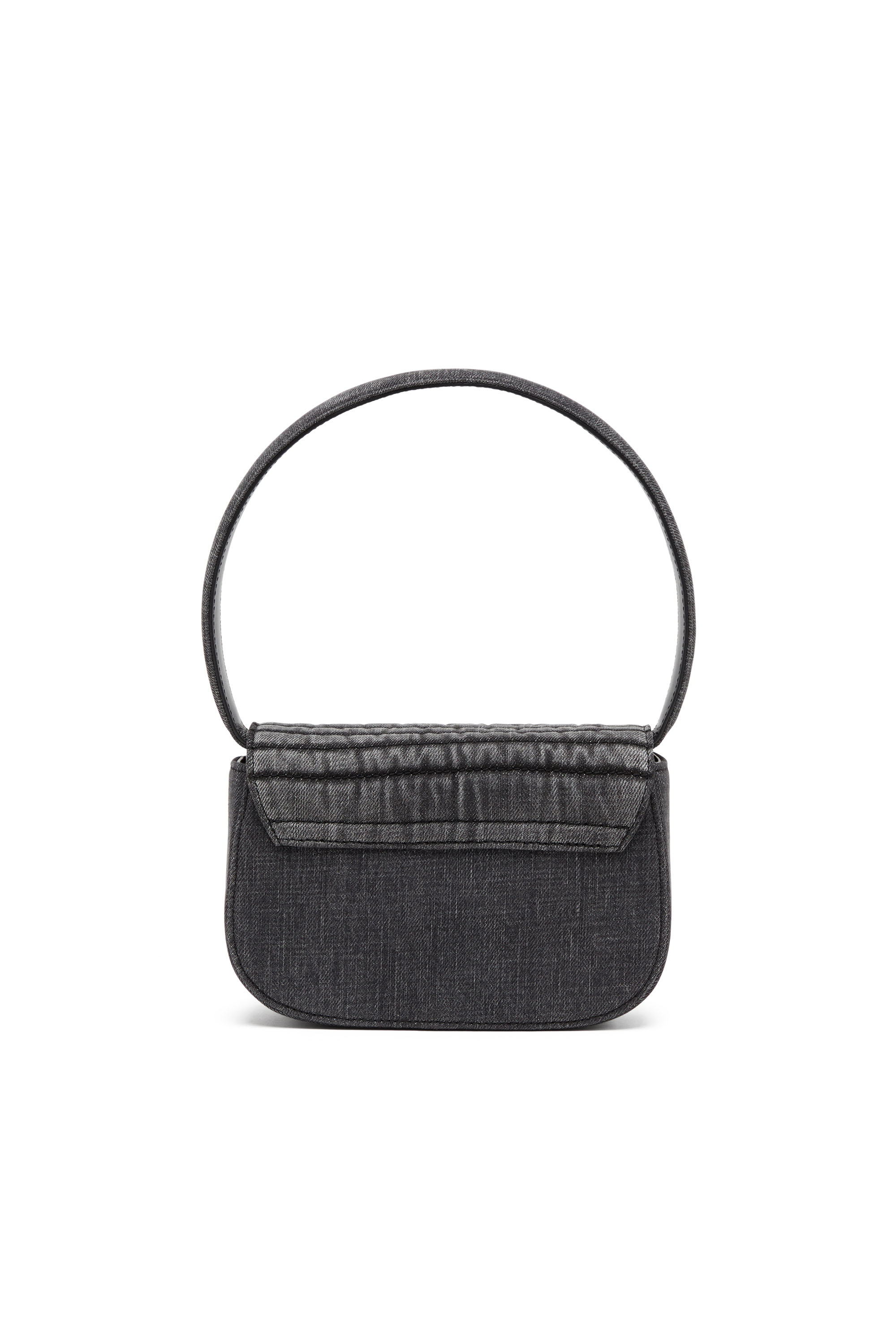 Diesel - 1DR, Damen 1DR Shoulder Bag - Ikonische Schultertasche aus wattiertem Denim in Schwarz - 2