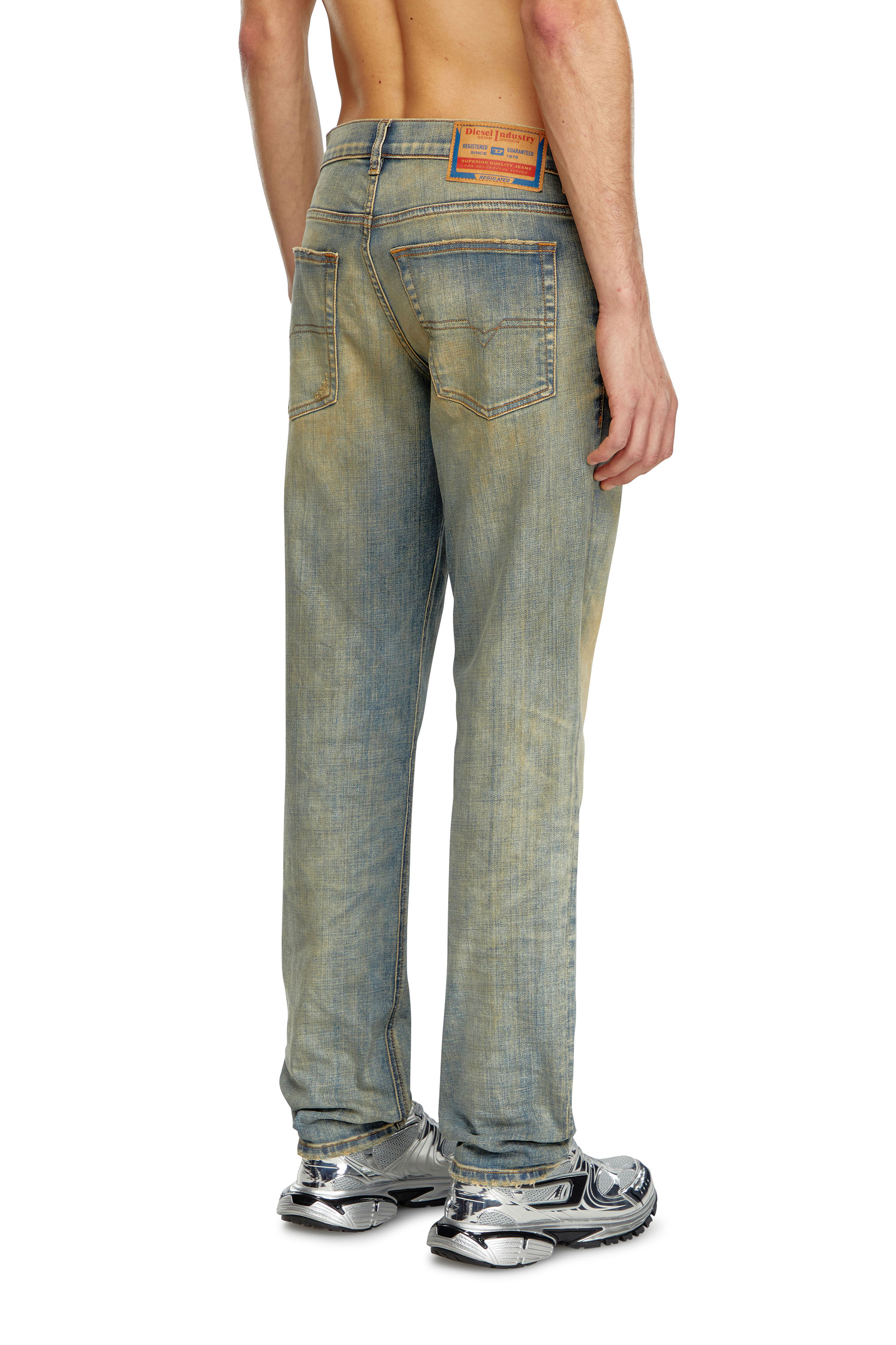 Diesel - Homme Tapered Jeans 2023 D-Finitive 09J51, Bleu moyen - Image 4