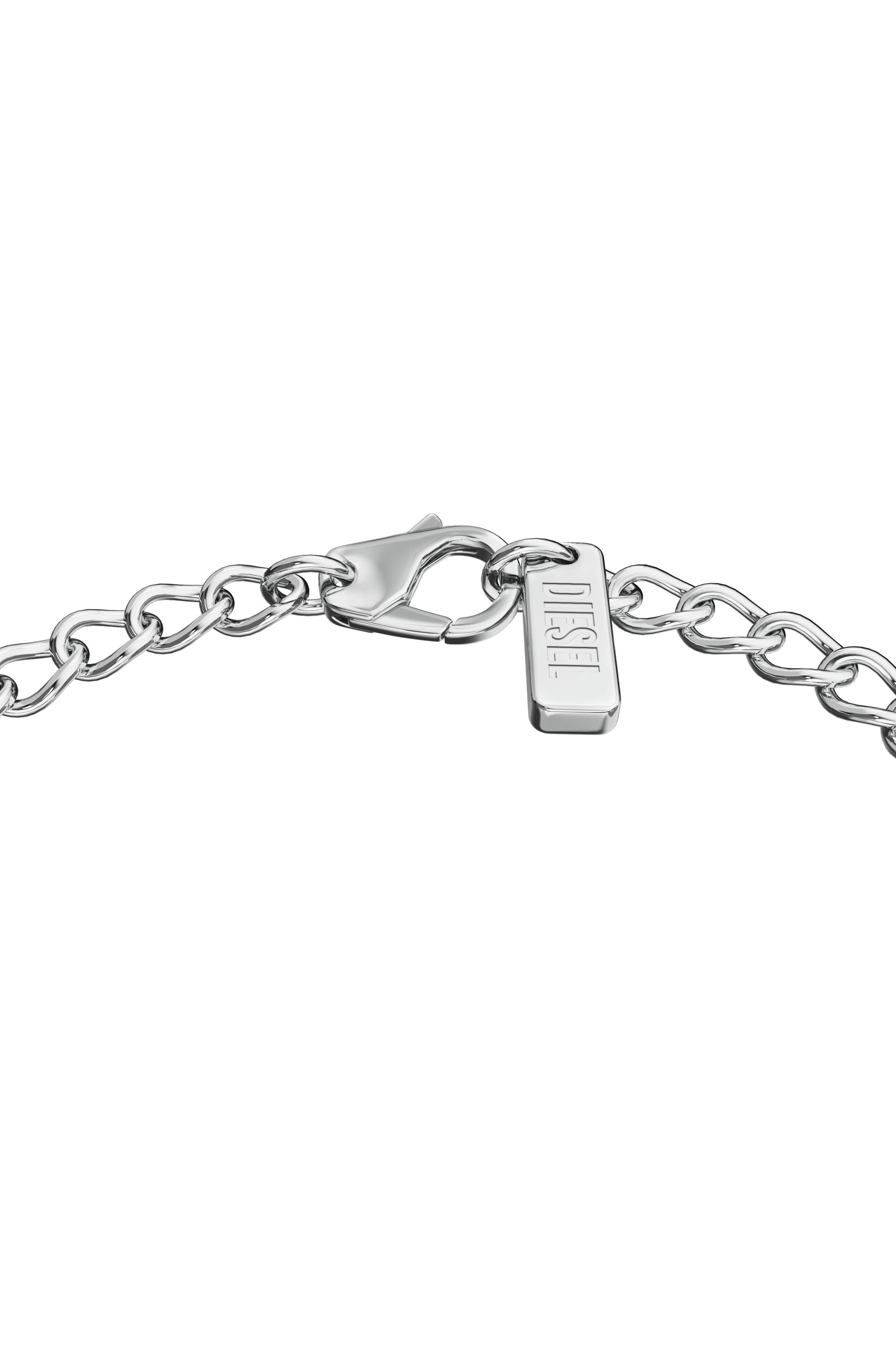Diesel - DX1690040 JEWELLERY, Bracelet en acier inoxydable Mixte in Gris argent&eacute; - 2