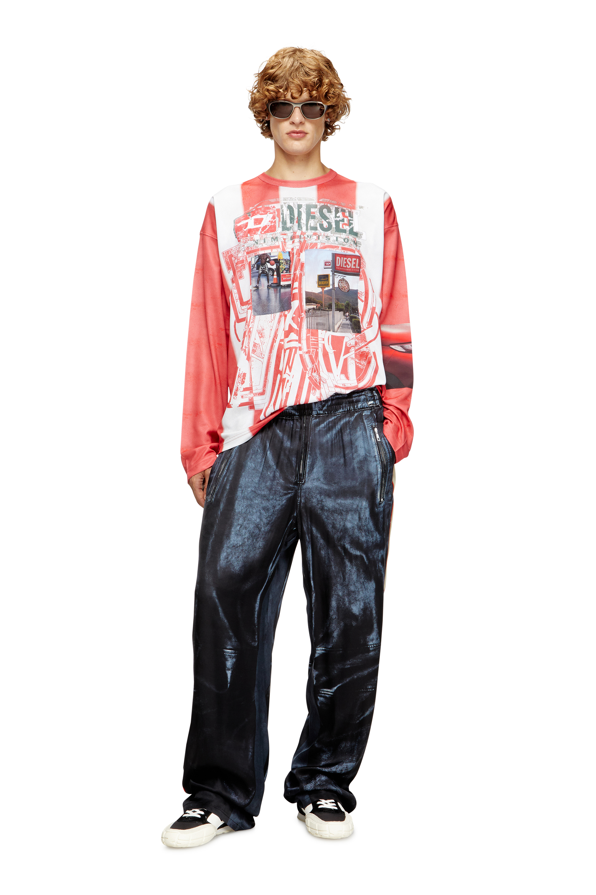Diesel - S-PAGODHA LOW, S-Pagodha-Sneaker in pelle, suede e ripstop Uomo in Multicolor - 2