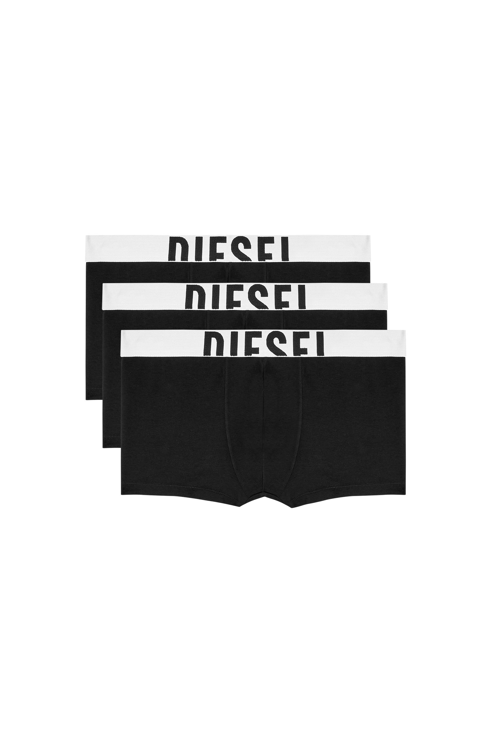 Diesel - DAMIEN-D-POP-3PACK-40, Lot de trois boxers en coton stretch Homme in Polychrome - 1