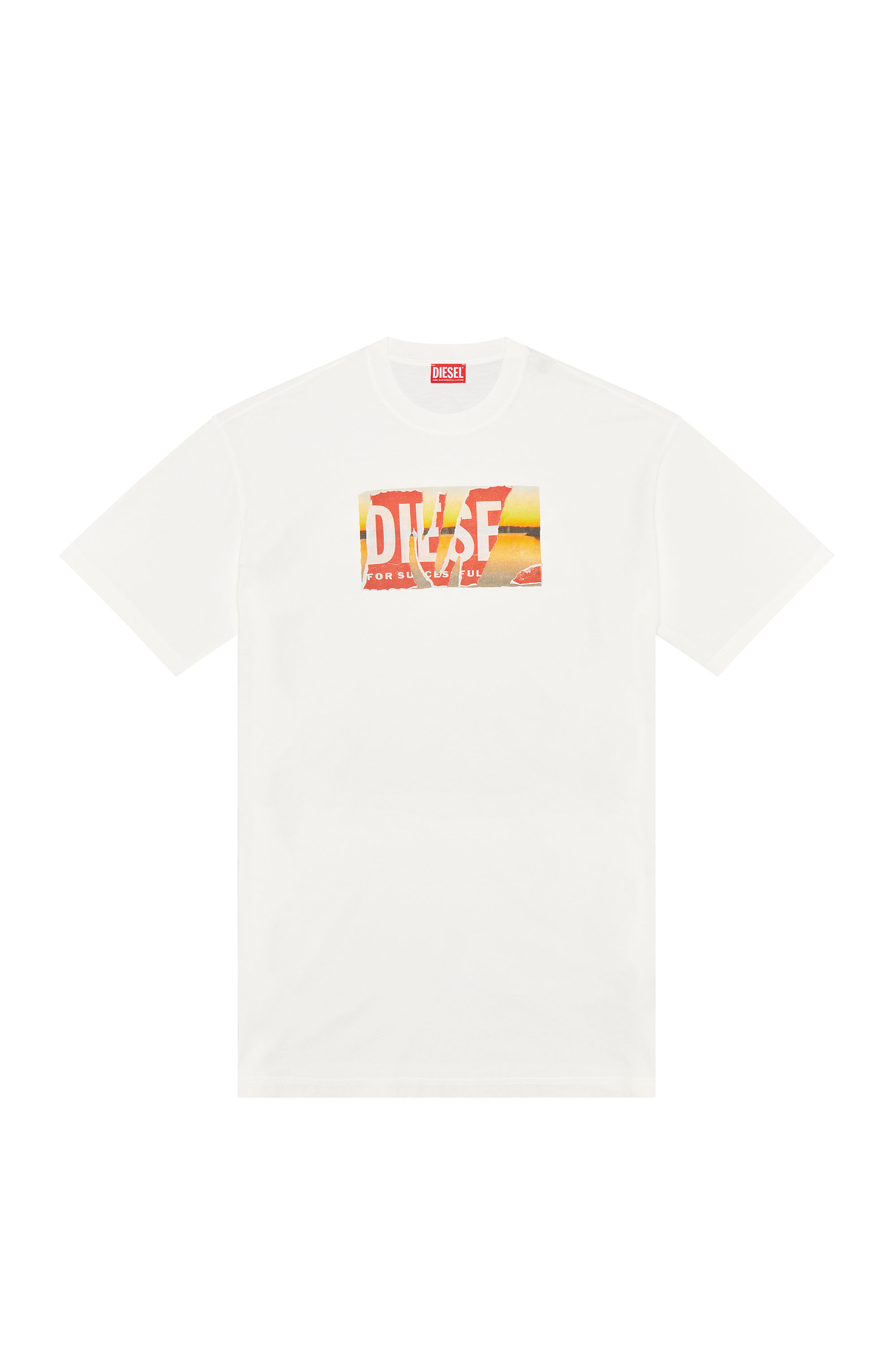 Diesel - T-WASH-POFF-L1, Bianco - Image 3