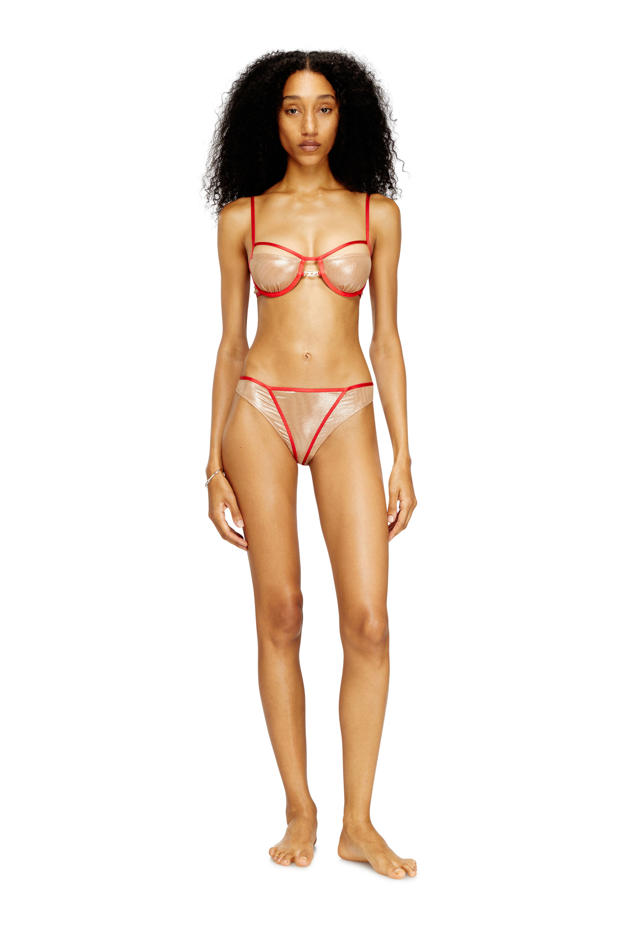 Diesel - CINDY-GFT, Soutien-gorge à armatures avec garnitures contrastées Femme in ToBeDefined - 2