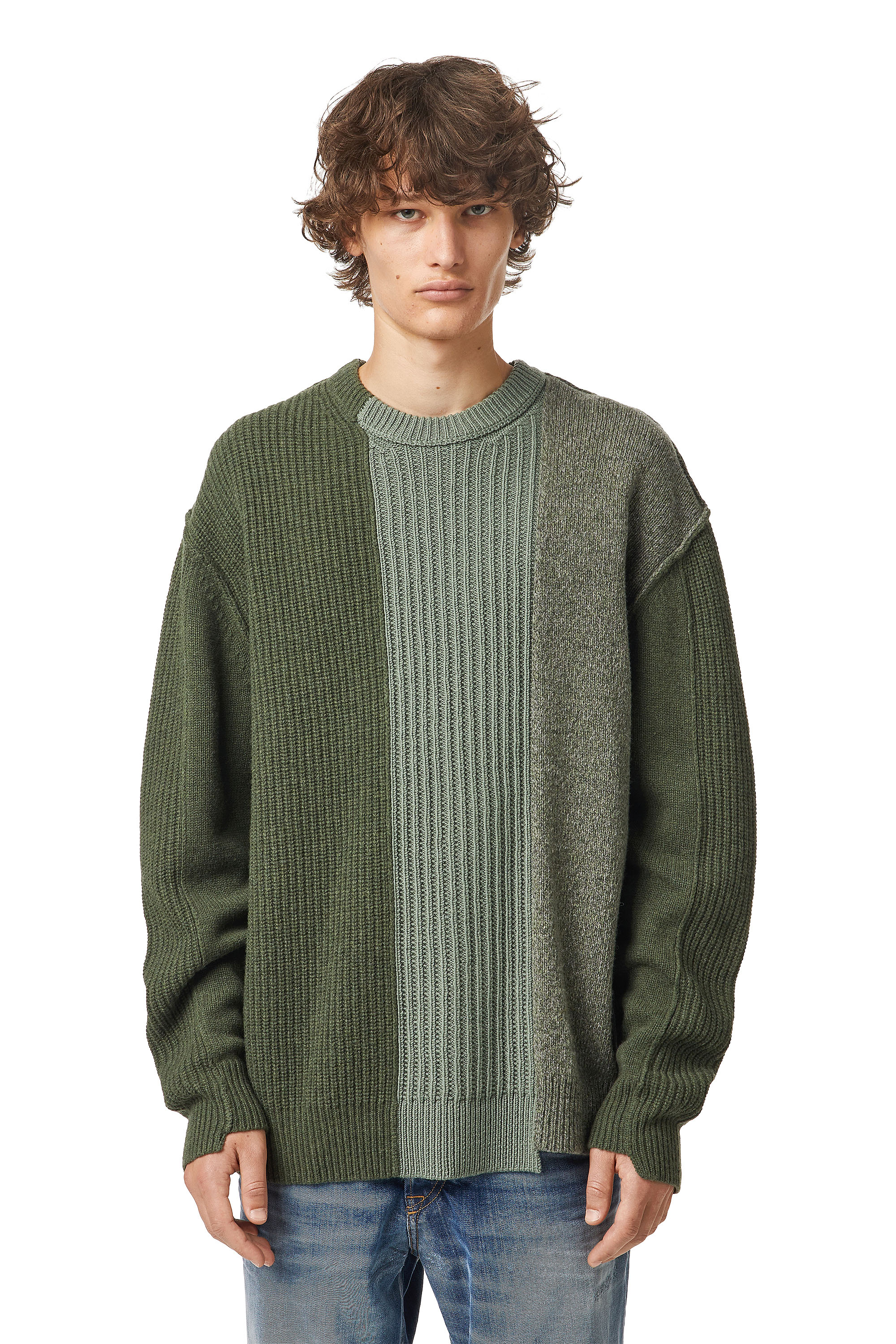 K-KILLEEN, Vert Militaire - Pull Maille