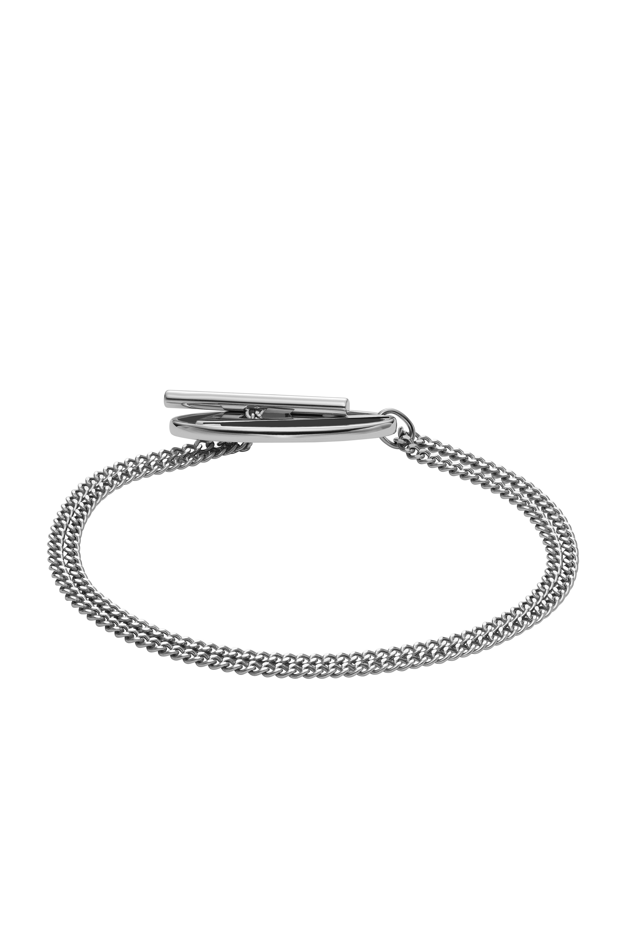 Diesel - DX1535040, Bracciale a catena in acciaio inossidabile Unisex in Argento - 2