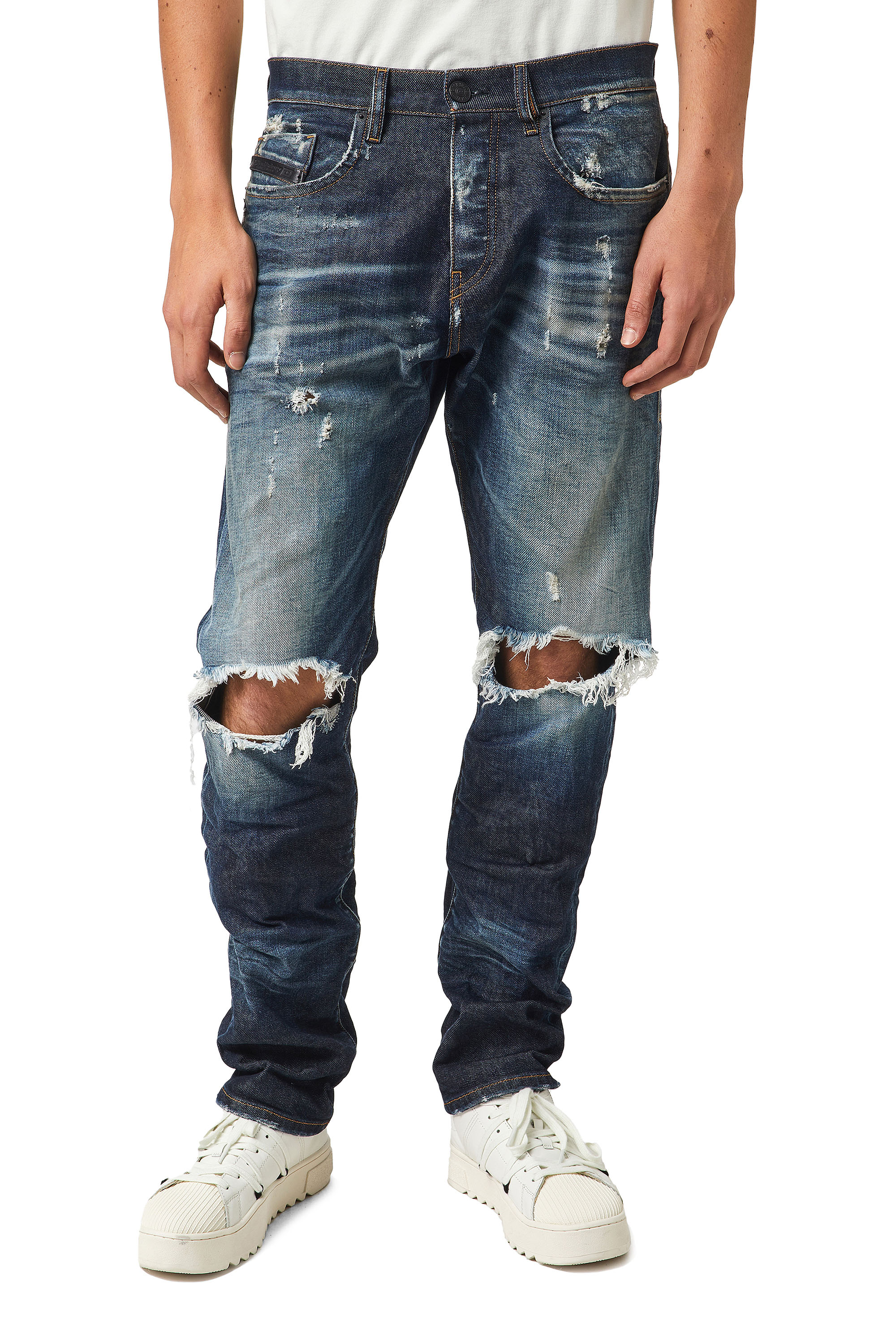 D-Viker 09B46, Bleu Foncé - Jeans