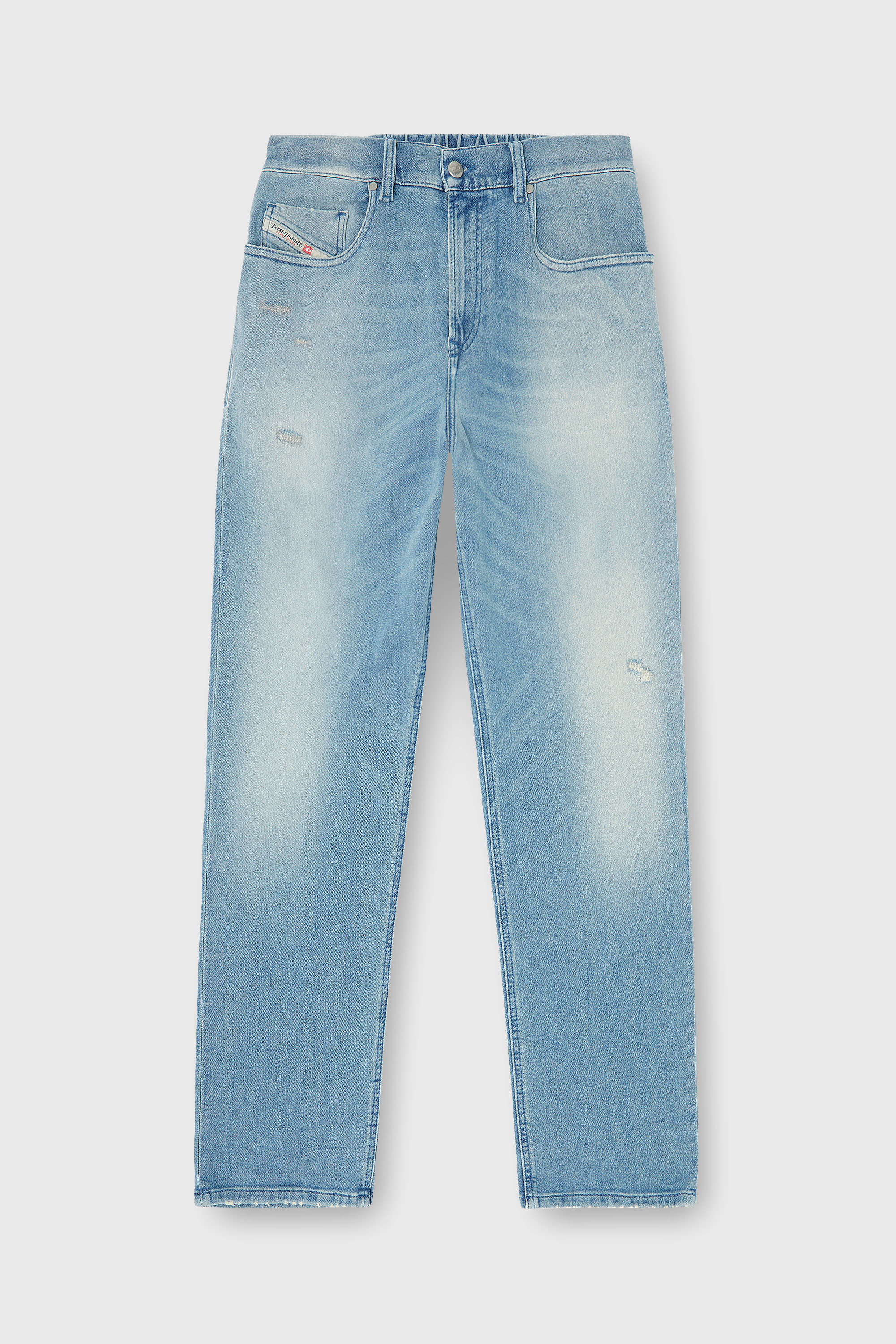 Diesel - Regular 2090 D-Veekley Joggjeans&reg; 09Q21 Homme, Bleu Clair - Image 2