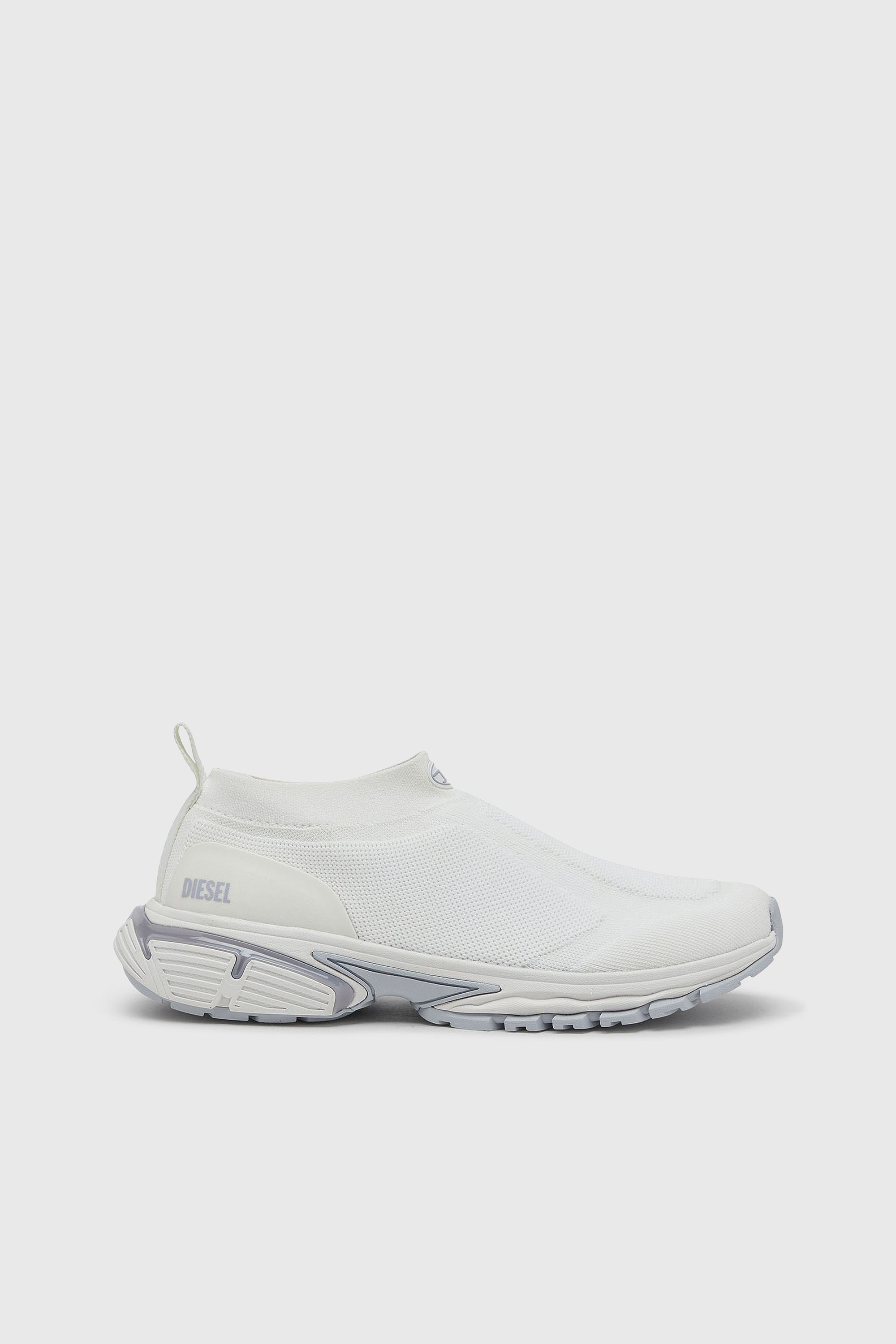 Diesel - S-PRO-V-DENSE-SOCKS, Man's Pro-V-Dense-Slip-on knit sock sneakers in White - 1
