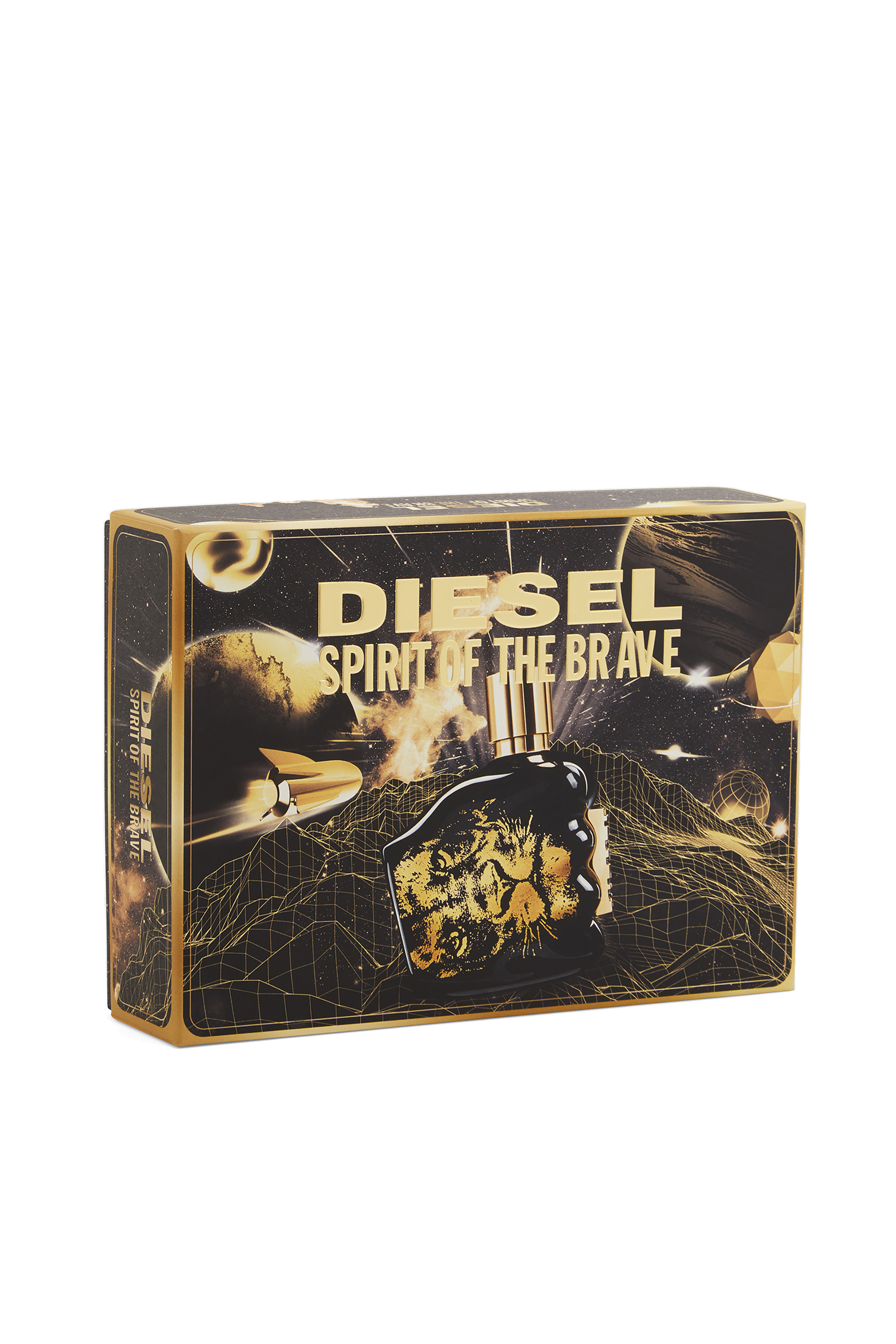 Diesel - SPIRIT OF THE BRAVE 50ML GIFT SET, Herren SPIRIT OF THE BRAVE-Geschenkset in Schwarz/Gold - 3