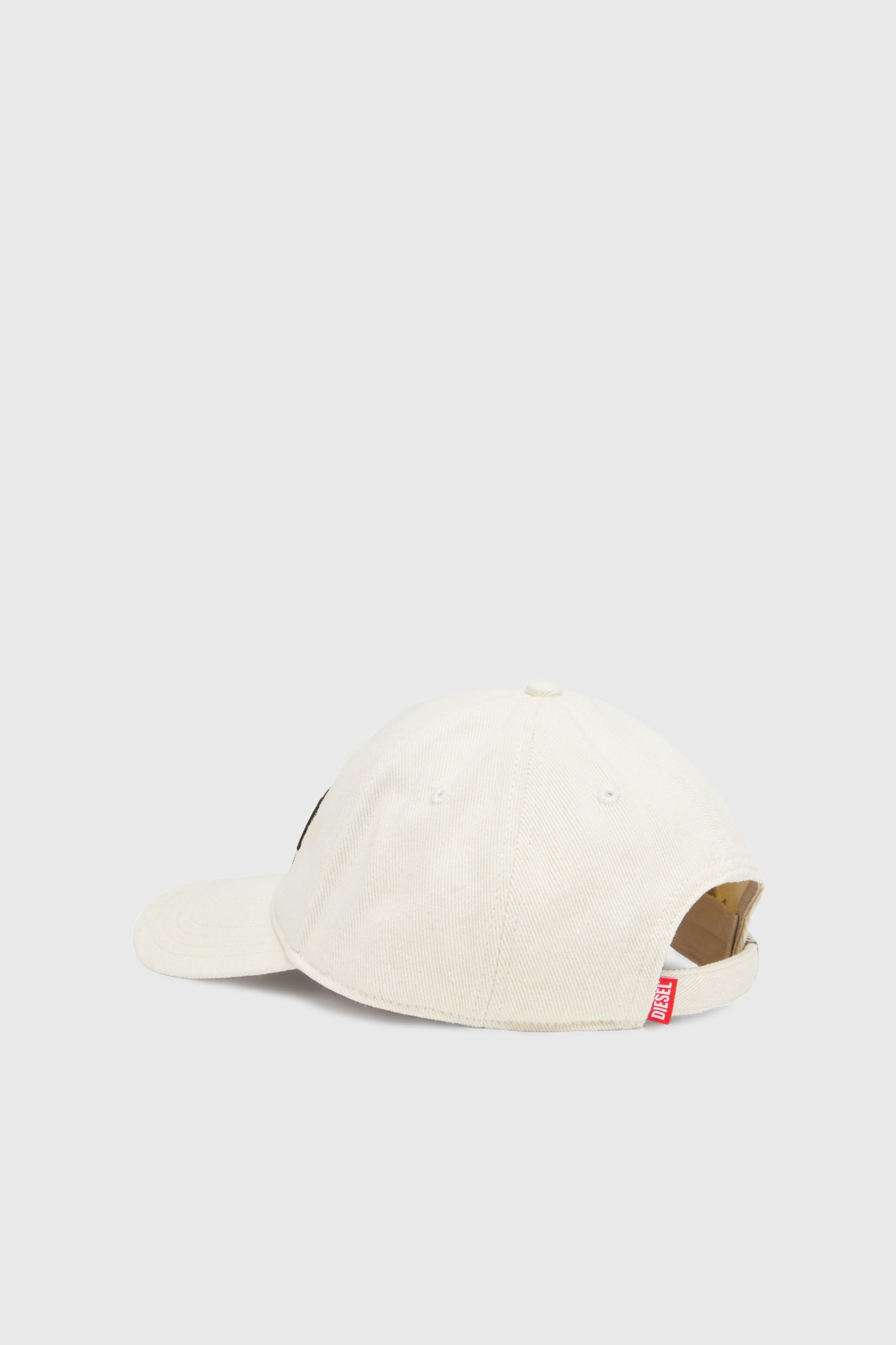 Diesel - CORRY-DIV-WASH, Herren Basecap mit Logostickerei in Wei&szlig; - 2