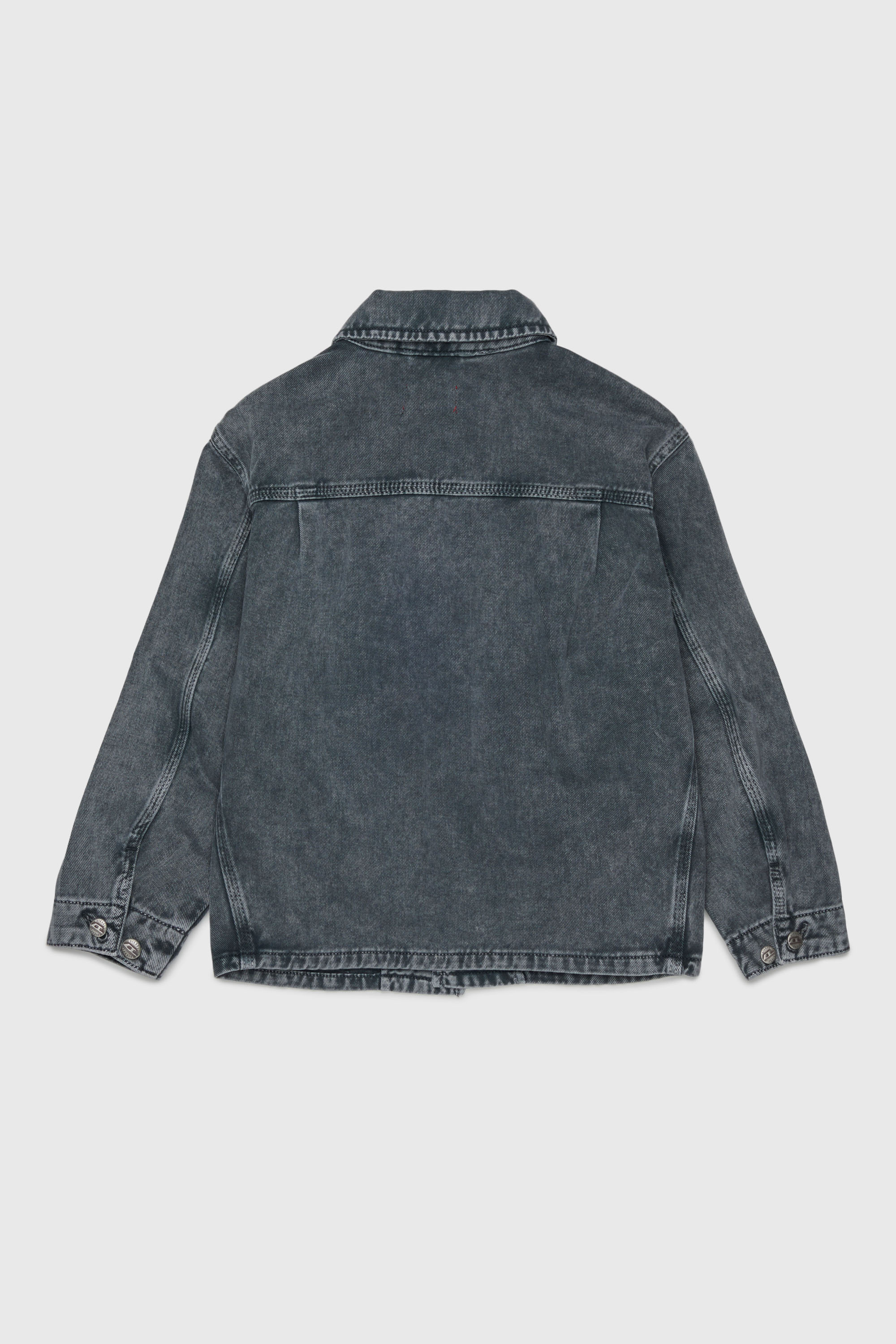 Diesel - JSTACK, Veste-chemise style workwear Homme in Gris - 2