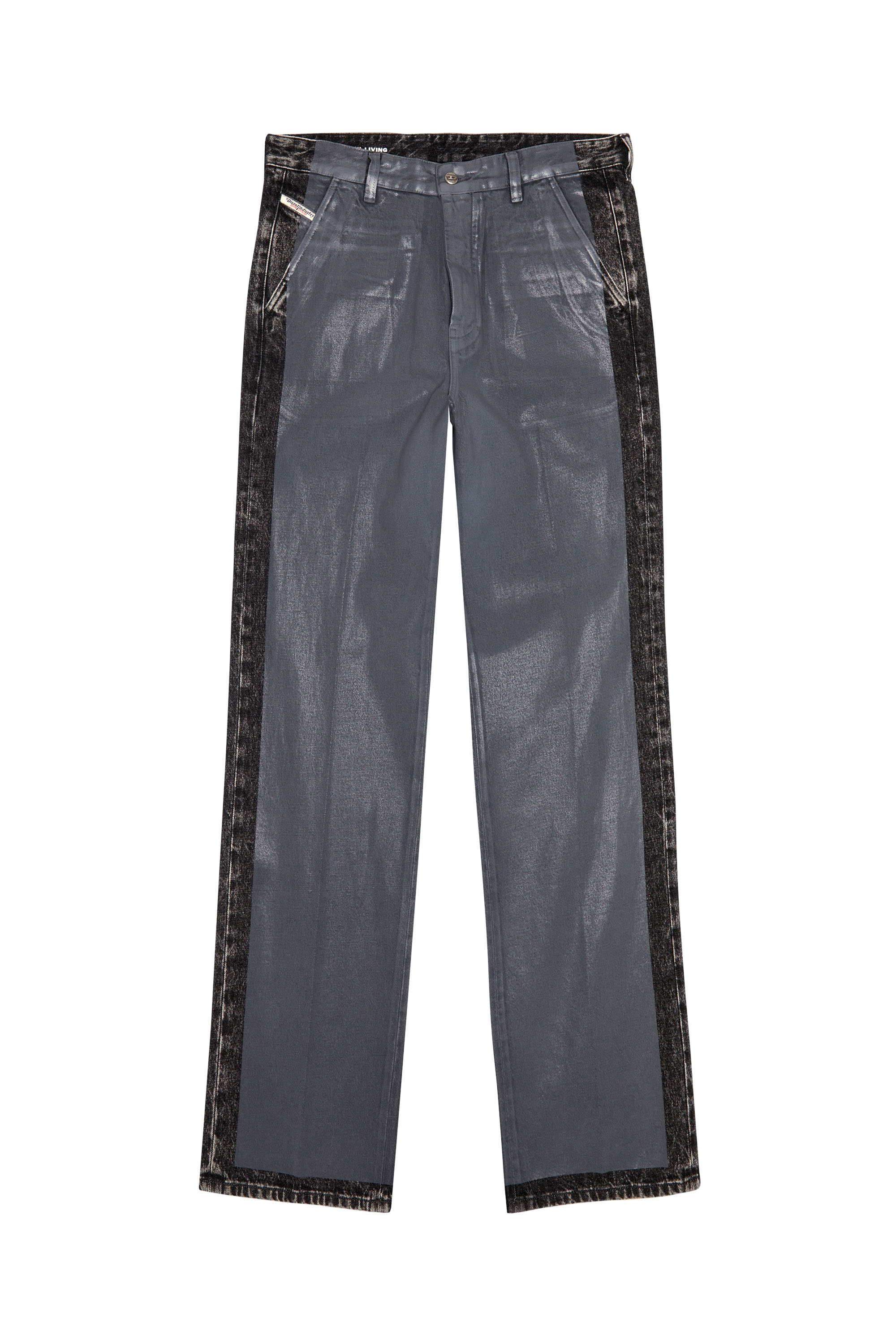 Diesel - Homme Straight Jeans D-Phant-chino 007AP, Gris - Image 5