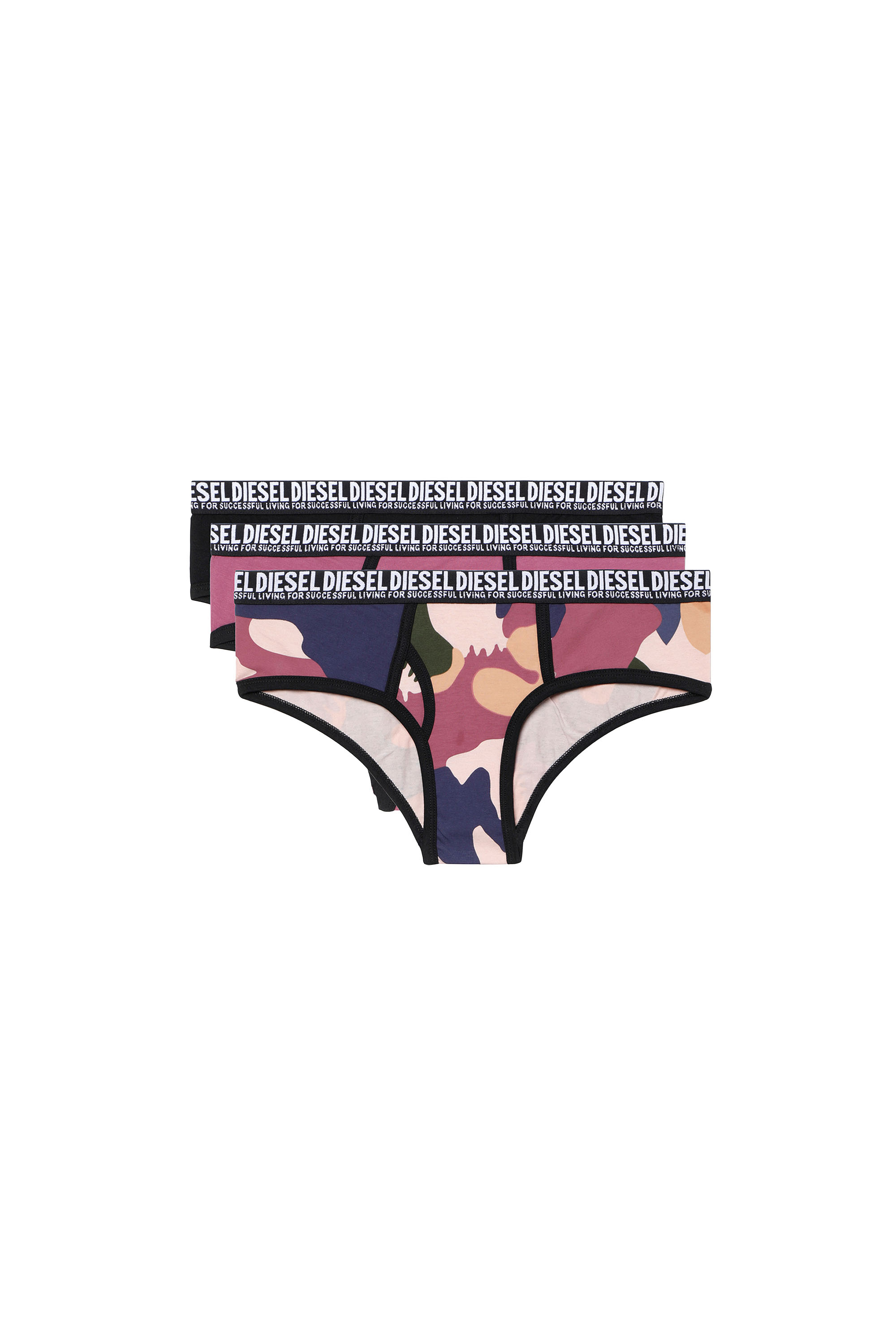 UFPN-OXY-THREEPACK, Violet/Black - Panties