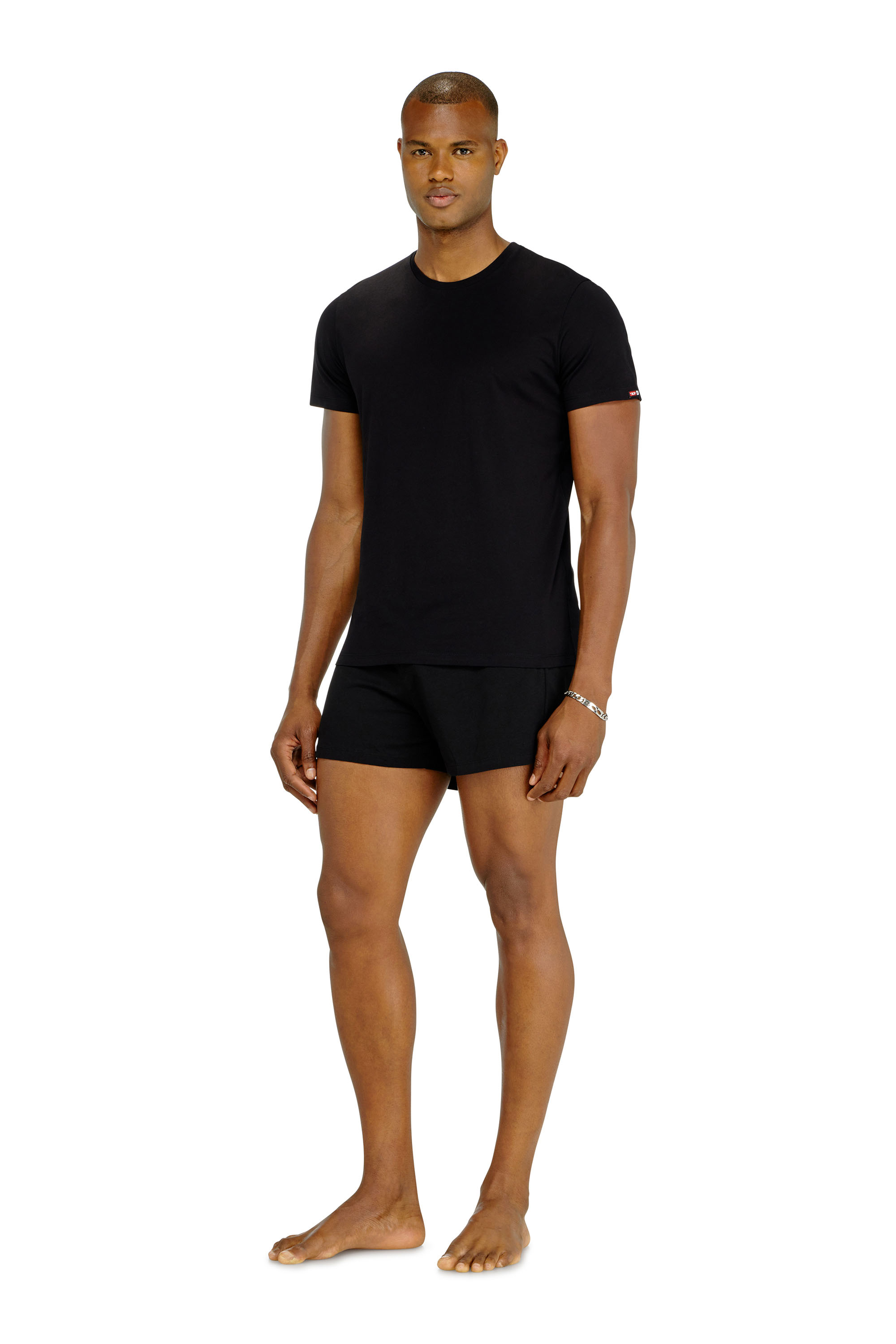 Diesel - RANDAL-D-CORE-3PACK, Lot de 3 t-shirts en coton Homme in Noir - 3