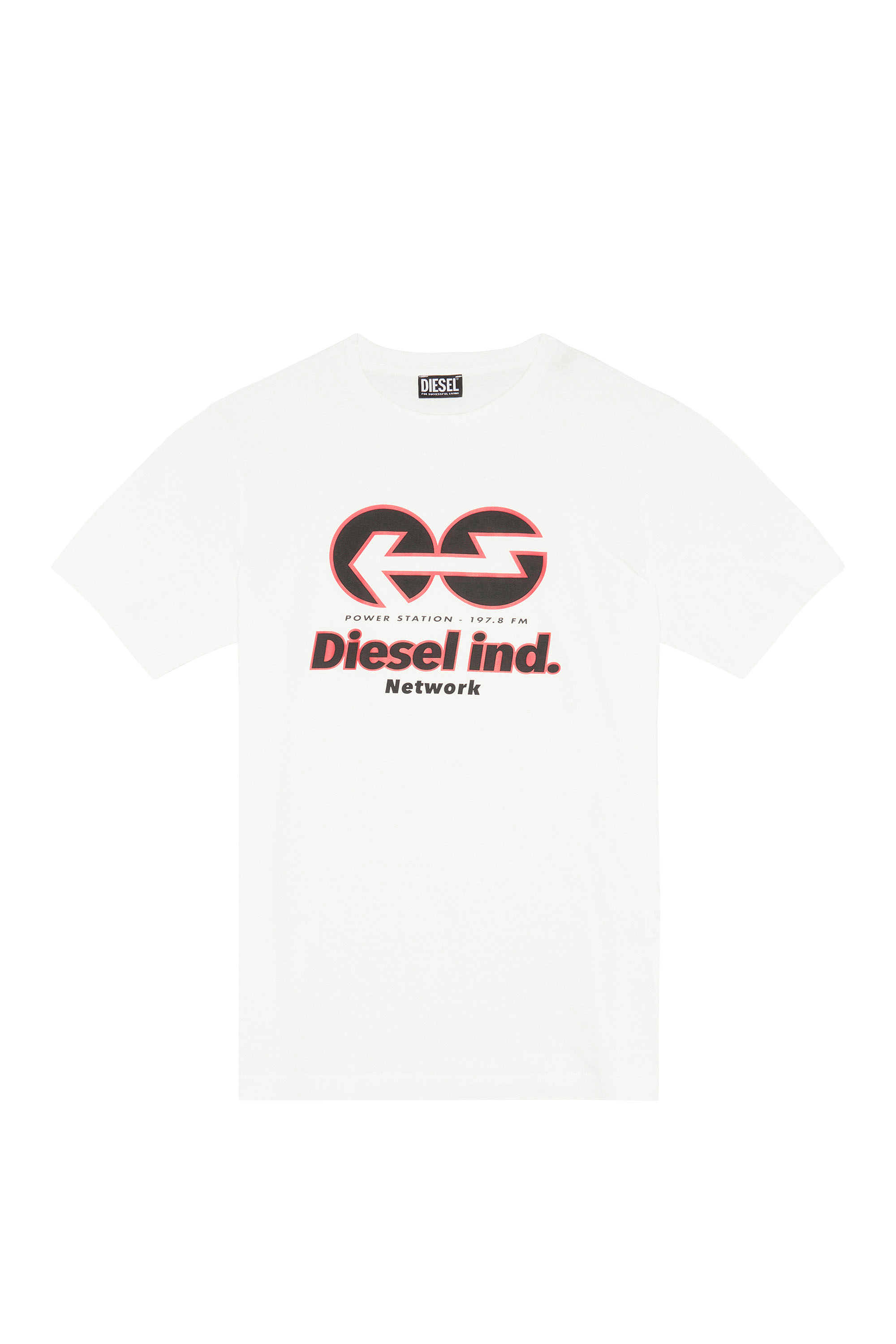 Diesel - T-JUST-E18, Bianco - Image 6