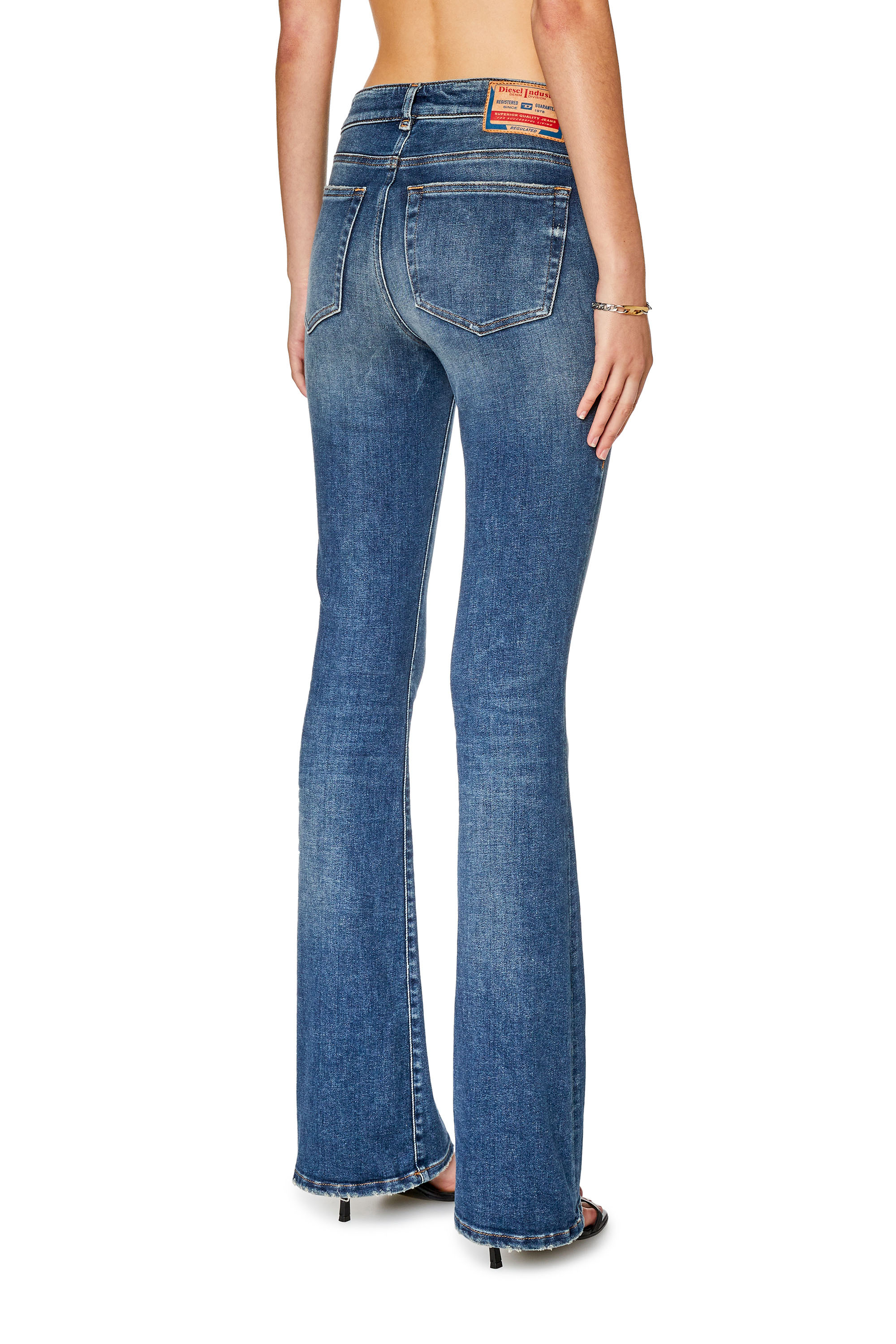 Diesel - Bootcut and Flare Jeans 1969 D-Ebbey 09G71, Dunkelblau - Image 2