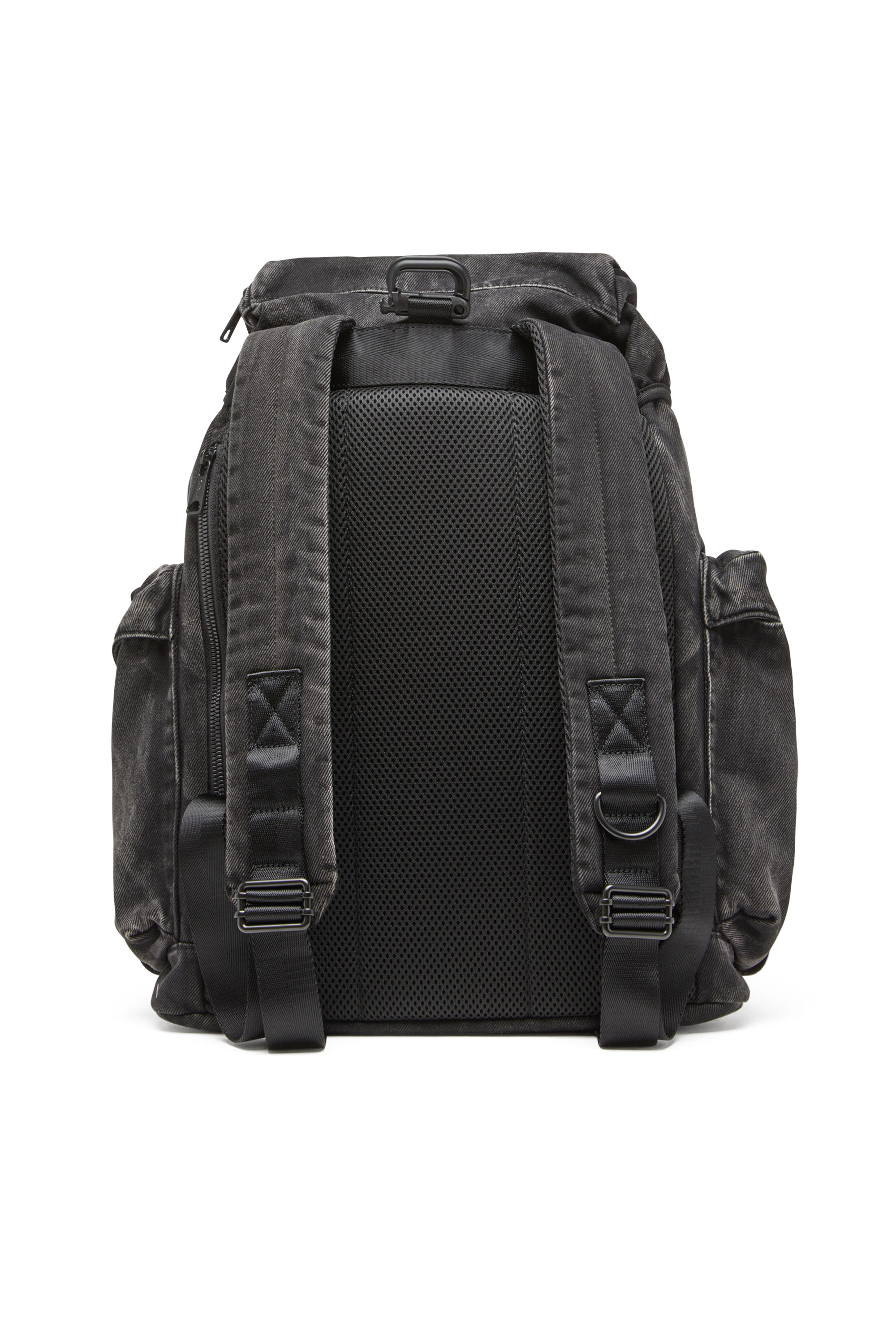 Diesel - UTLT BACKPACK, Utlt Backpack-Zaino utility in denim cloudy Uomo in Nero - 3