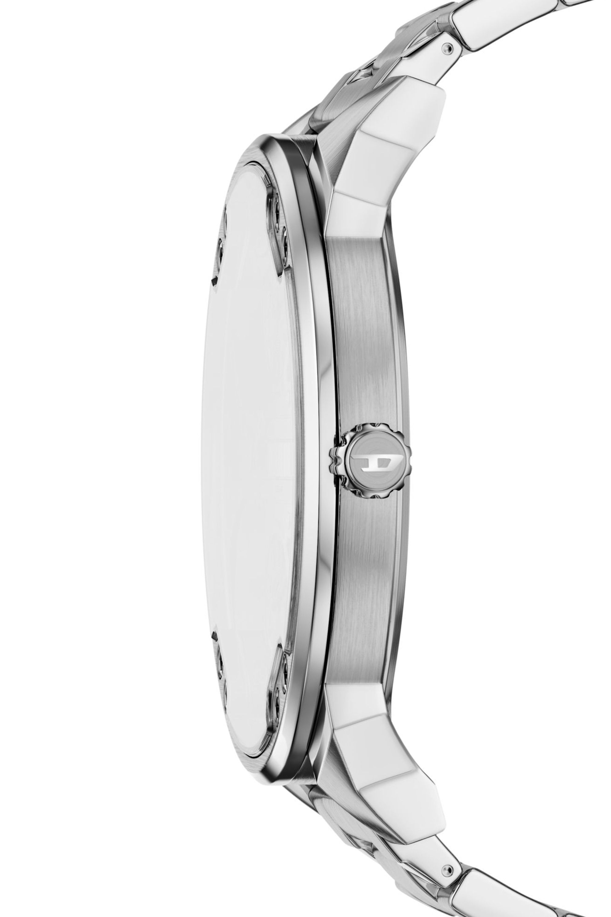 Diesel - DZ7495 WATCH, Montre en acier inoxydable Mr. Daddy Slim Homme in Gris argent&eacute; - 3