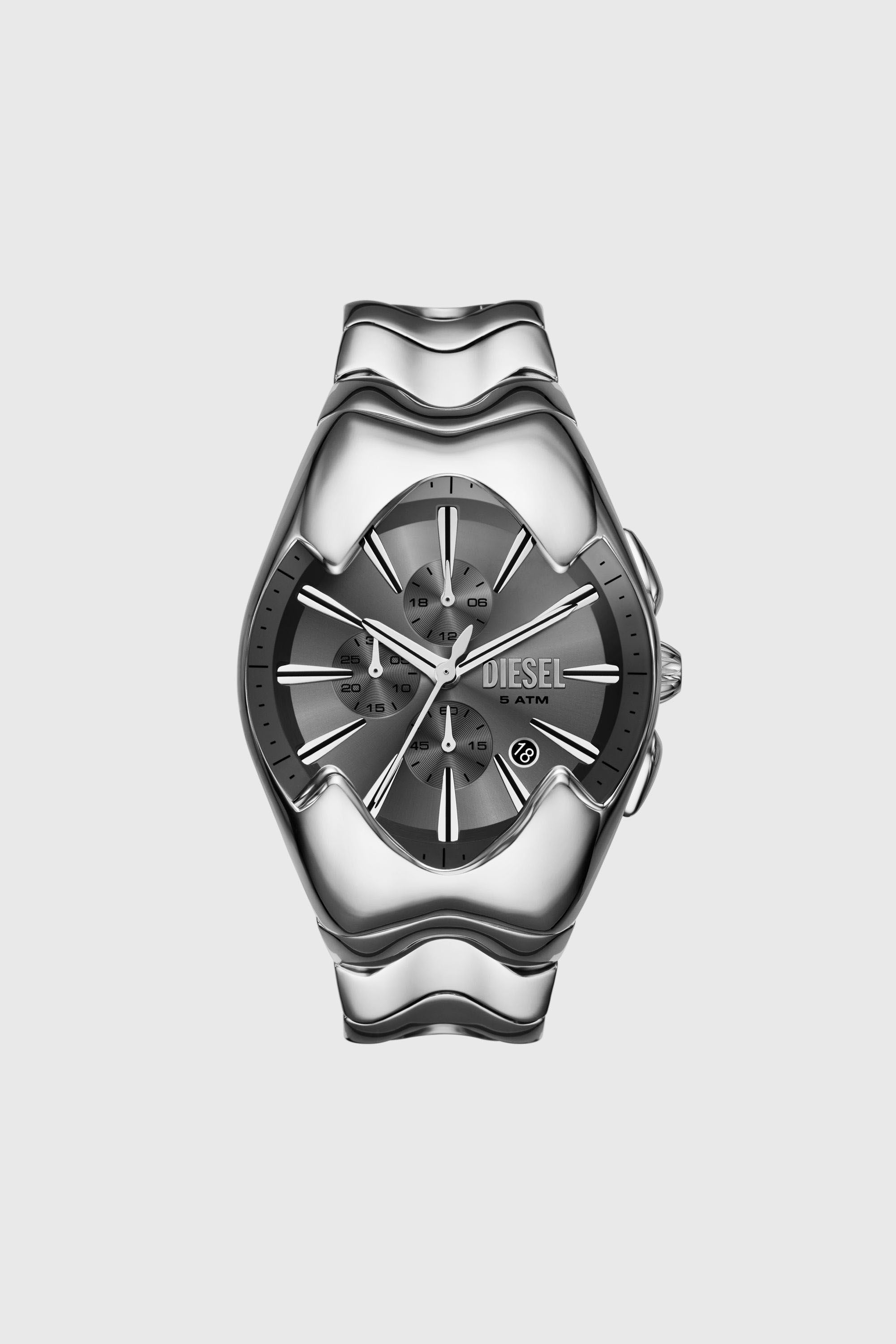 Diesel - DZ4683, Orologio Mercurial in acciaio inossidabile Uomo in Argento - 1