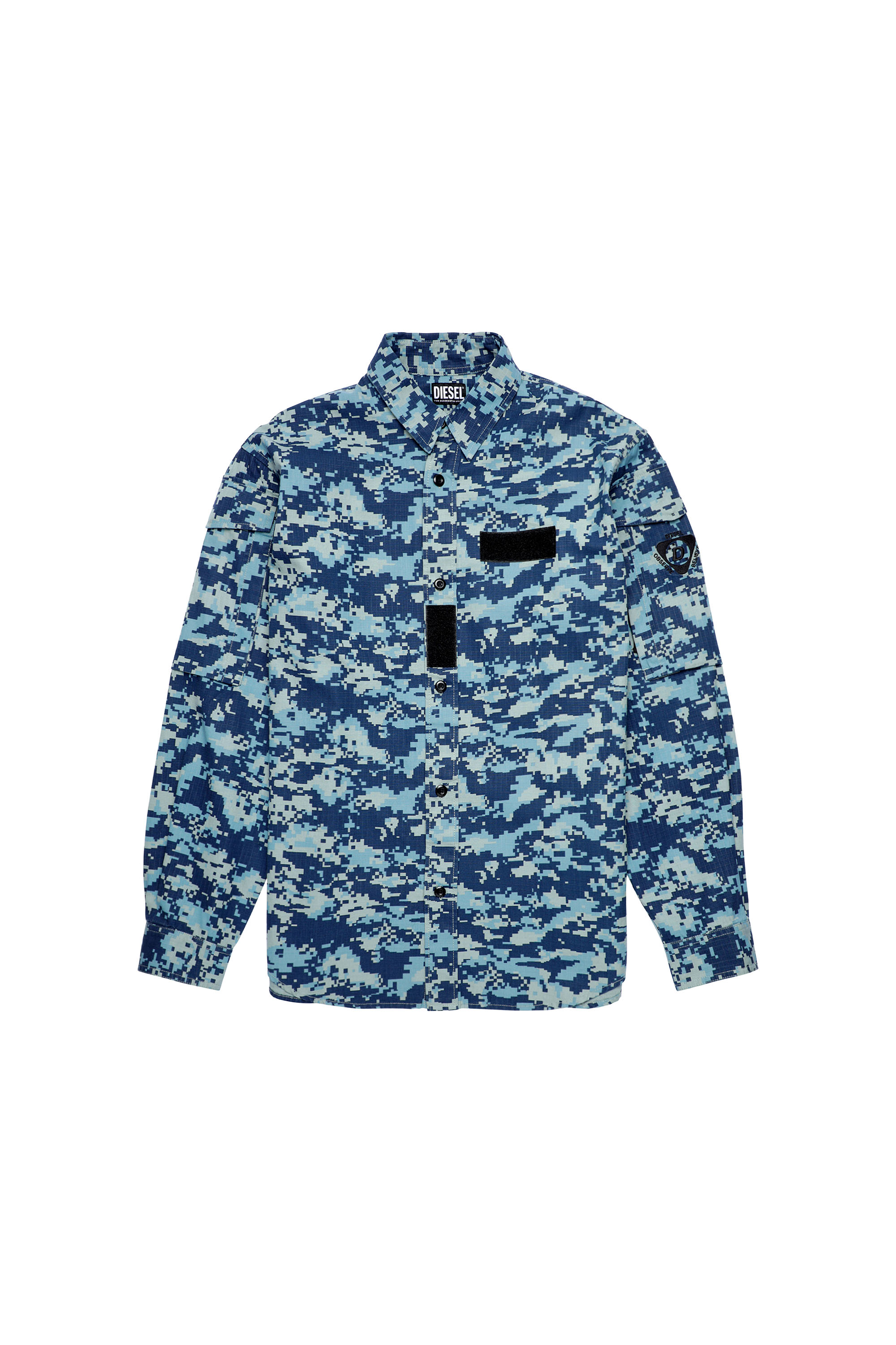 S-DAVIES, Blau - Hemden