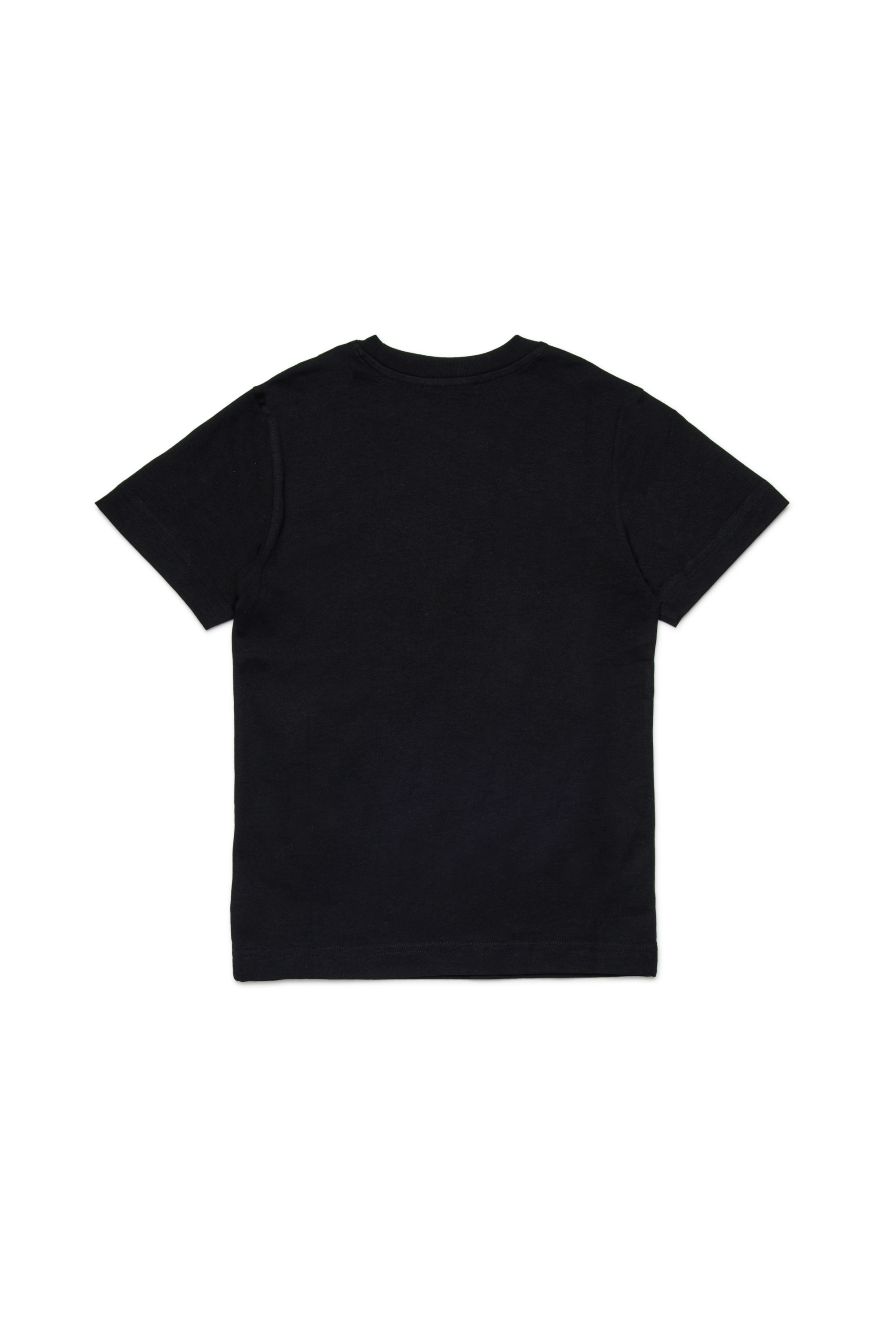 Diesel - TJUSTL31, T-shirt en coton avec logo Homme in Noir - 2