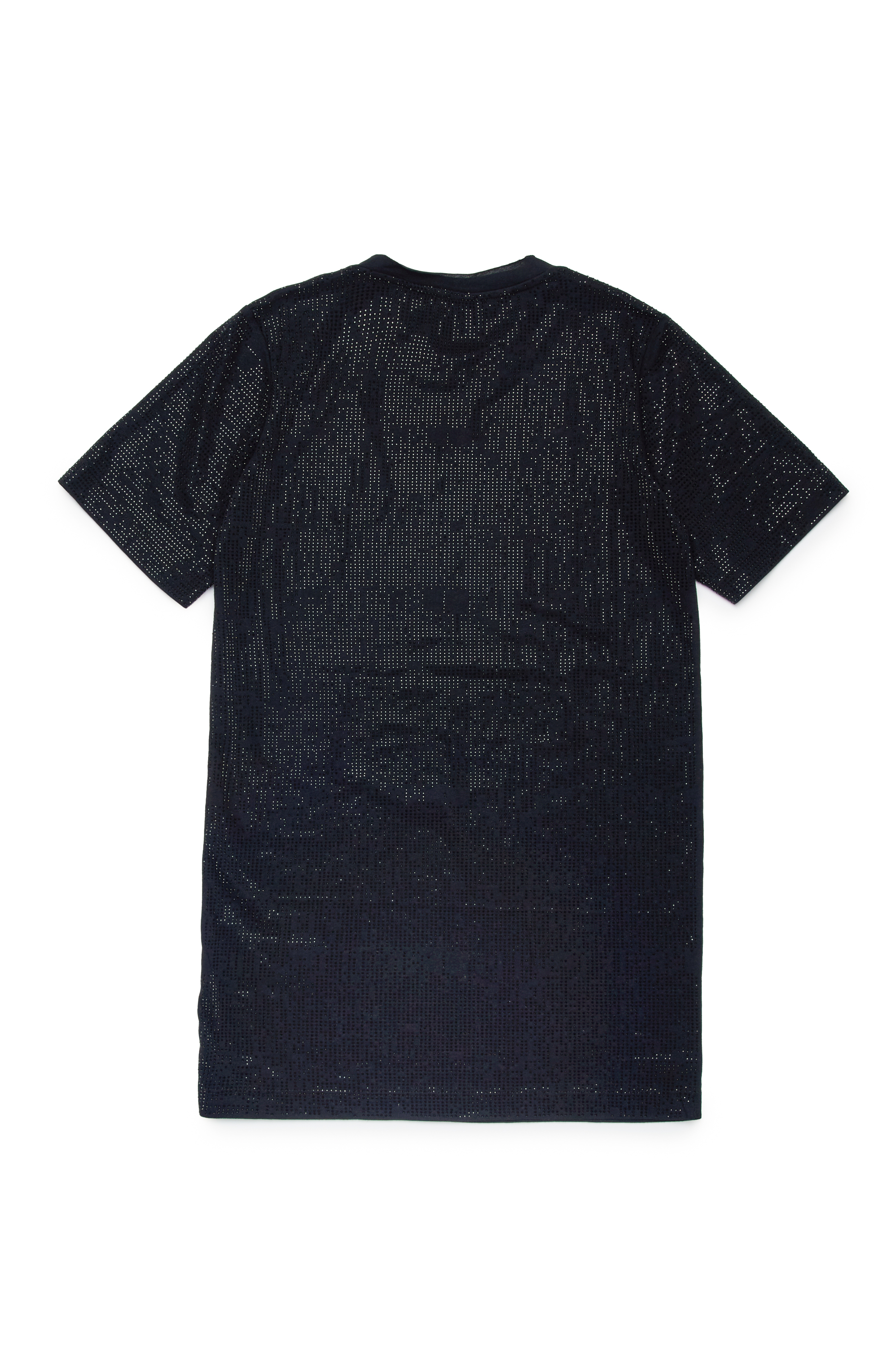 Diesel - DARYX, Femme Robe T-shirt avec micro-strass in Noir - Image 2