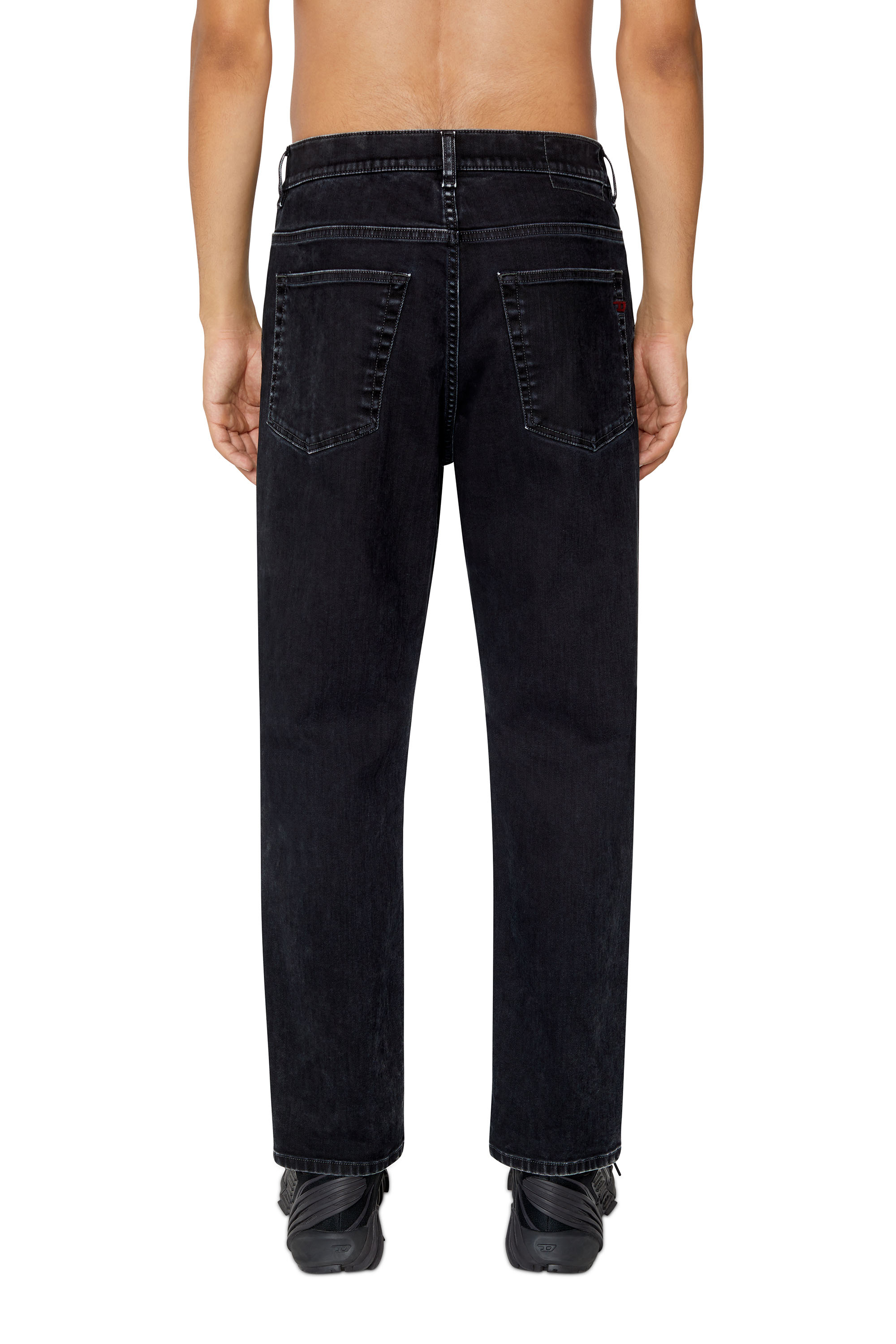 Diesel - 2005 D-Fining 0IHAO Tapered Jeans, Black/Dark grey - Image 2