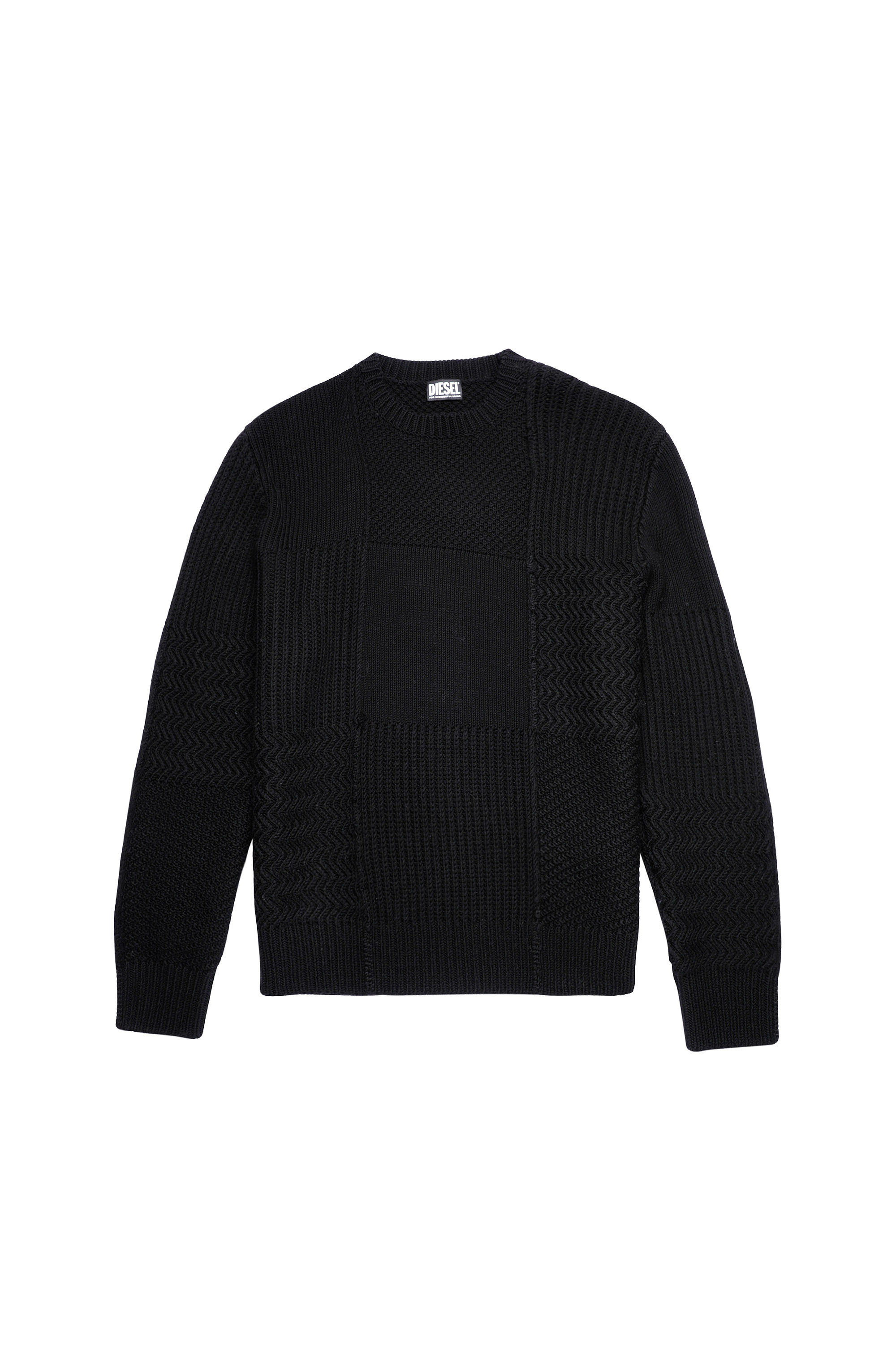 K-CONCORD, Noir - Pull Maille