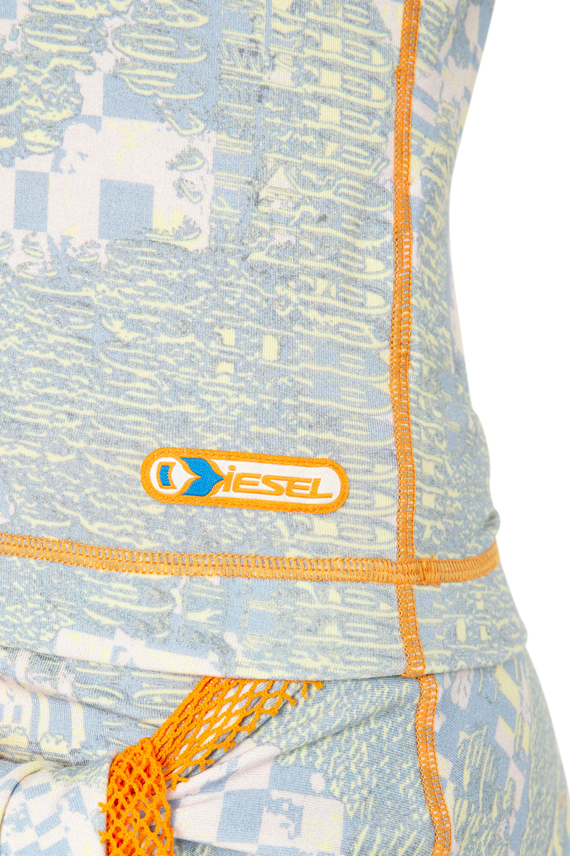 Diesel - T-SAIL, Blu/Arancione - Image 5