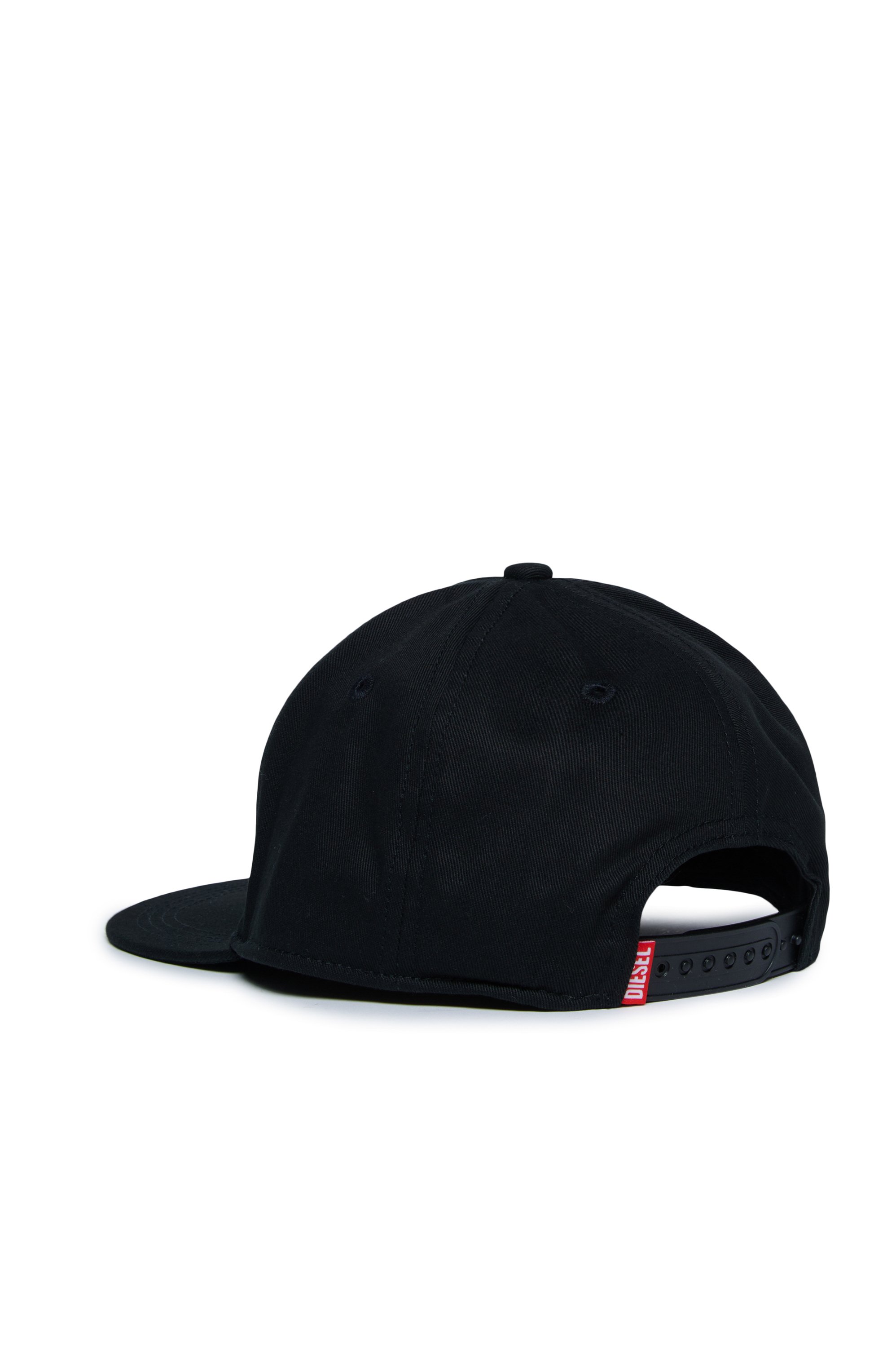 Diesel - FPRITTIL, Casquette de baseball avec logo estompé Mixte in Noir - 2