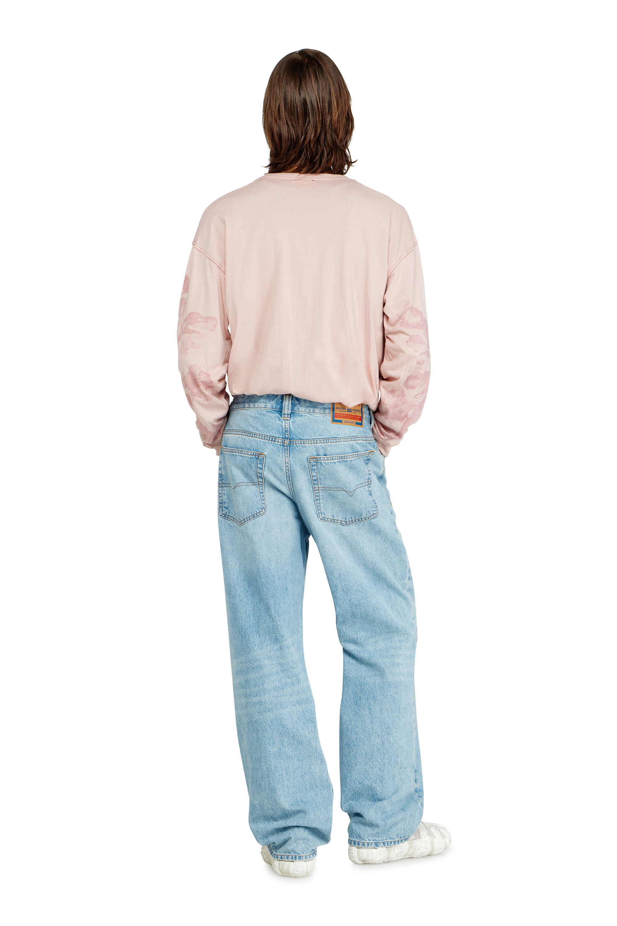 Diesel - Man's Relaxed Jeans 2001 D-Macro 09I29, Light Blue - 4