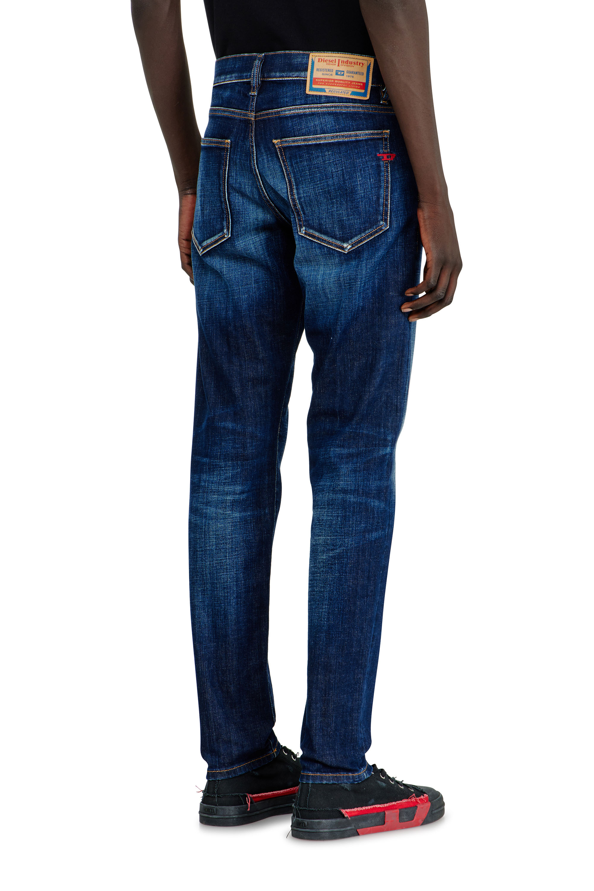 Diesel - Man's Slim Jeans 2019 D-Strukt 09L61, Medium blue - 5