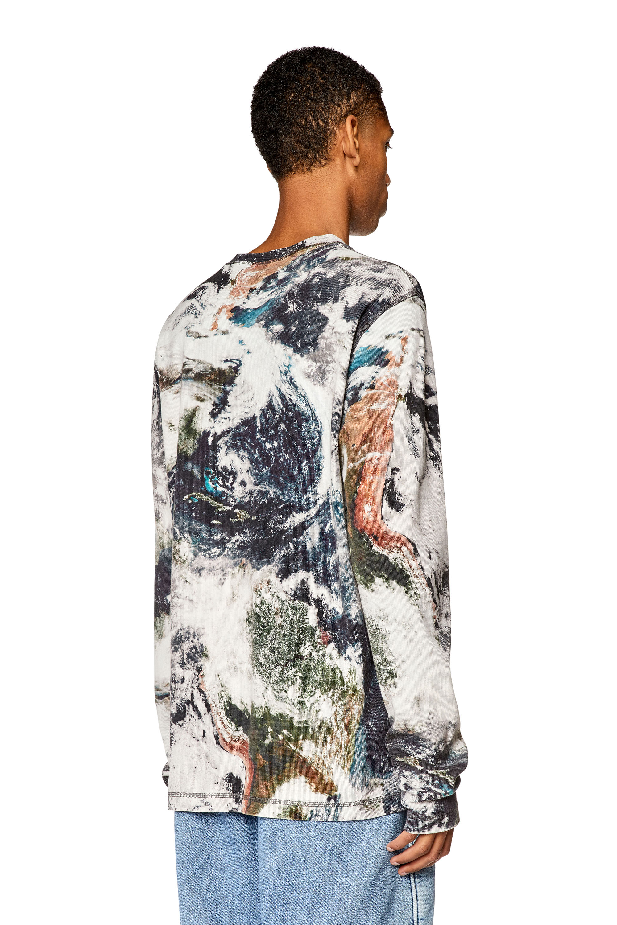 Diesel - T-JUSER-L1, Blu/Bianco - Image 3