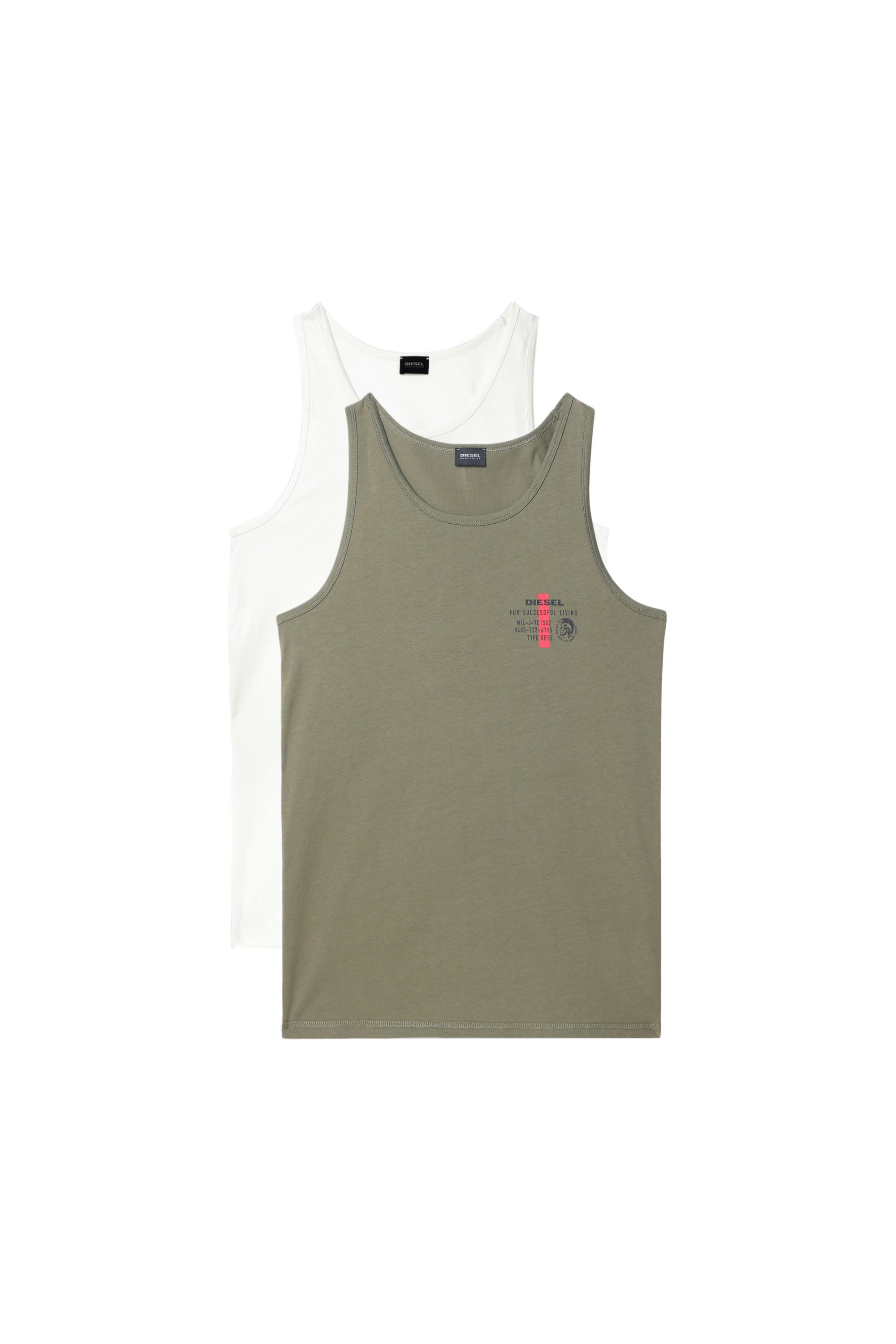 UMTK-ZABYS, Verde/Bianco - Tops