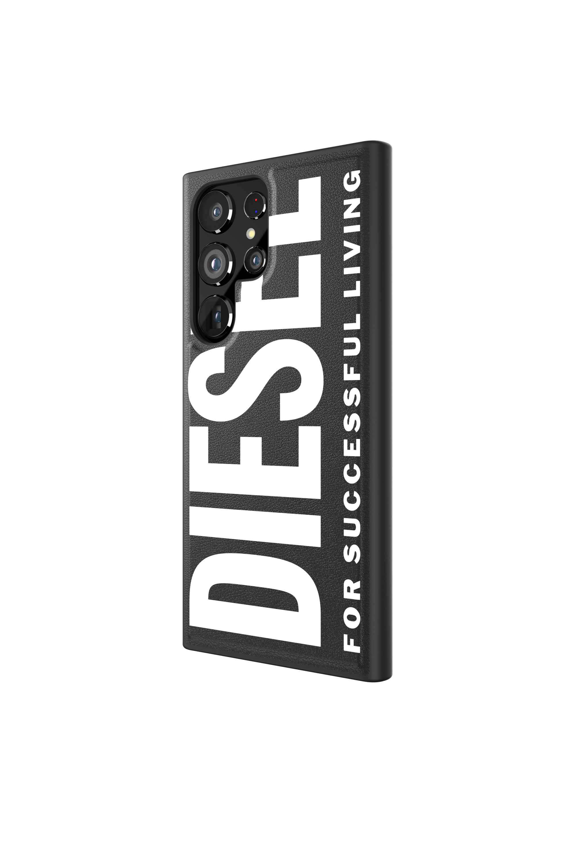 Diesel - 52928 MOULDED CASE, Unisex Handycase für Galaxy S23 Ultra in Schwarz/Weiss - 4