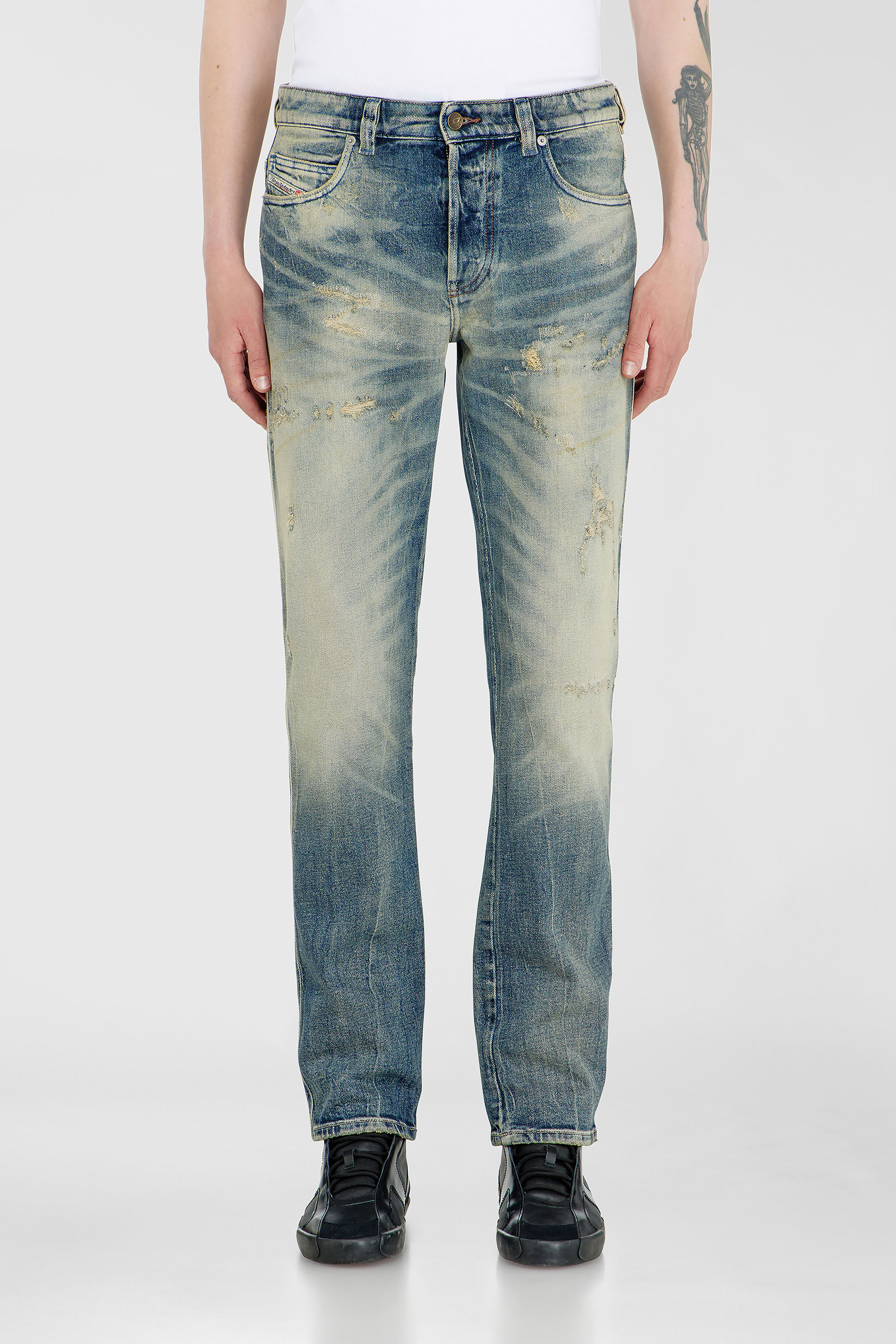 Diesel - Herren Slim Jeans 1993 D-Vyl 09P34, Mittelblau - 1