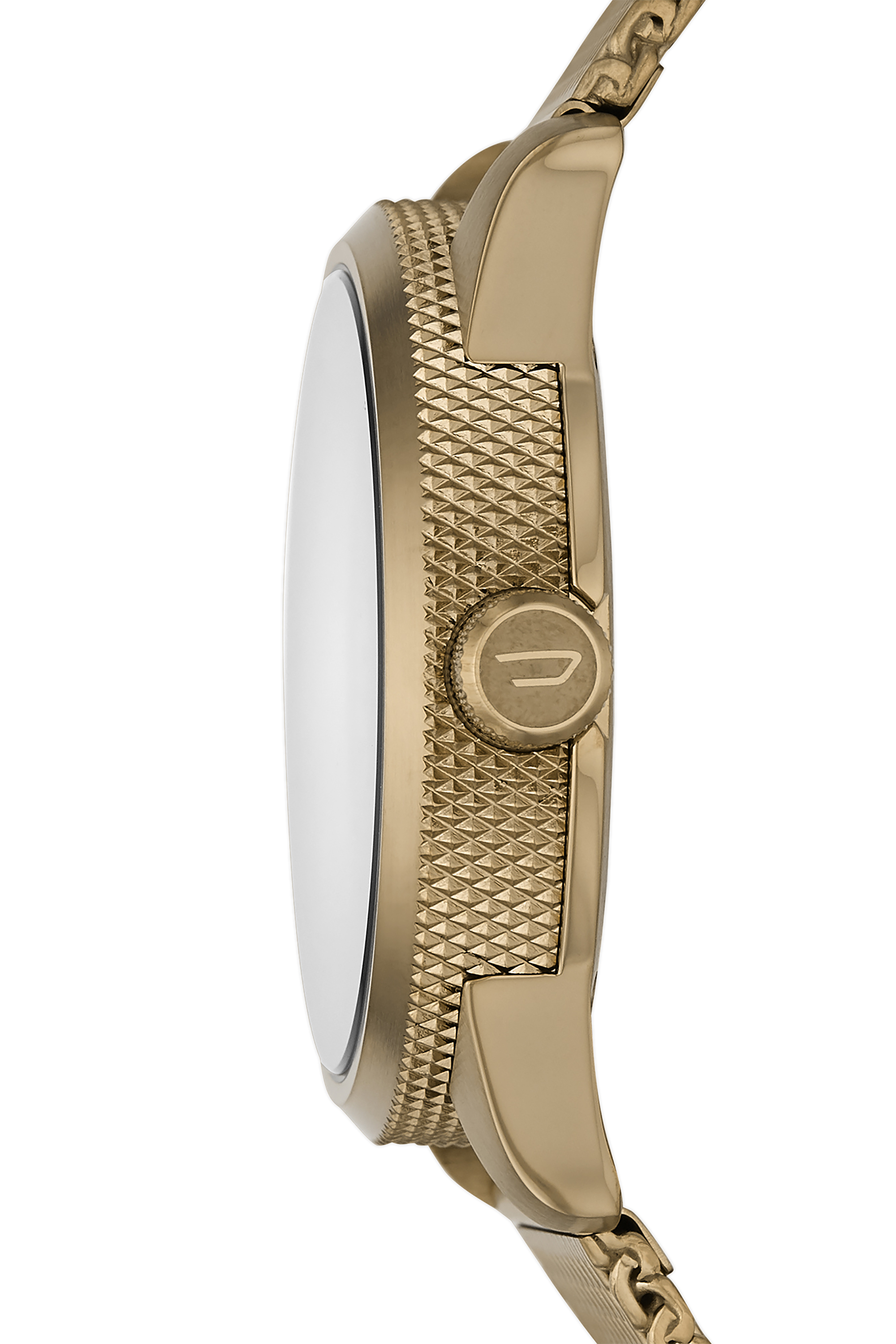Diesel - DZ1899, Montre Rasp à trois aiguilles en acier inoxydable doré Homme in Doré - 3