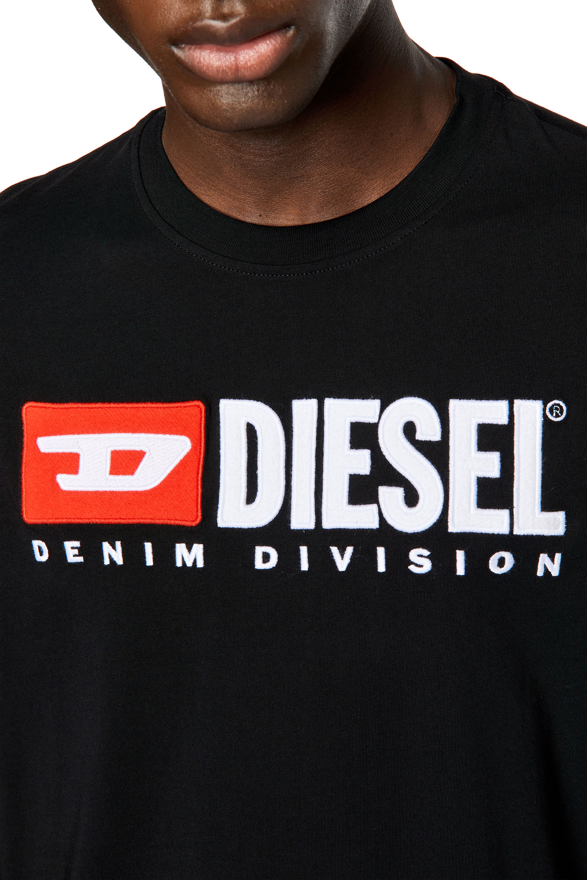 Diesel - T-JUST-LS-DIV, Noir - Image 5