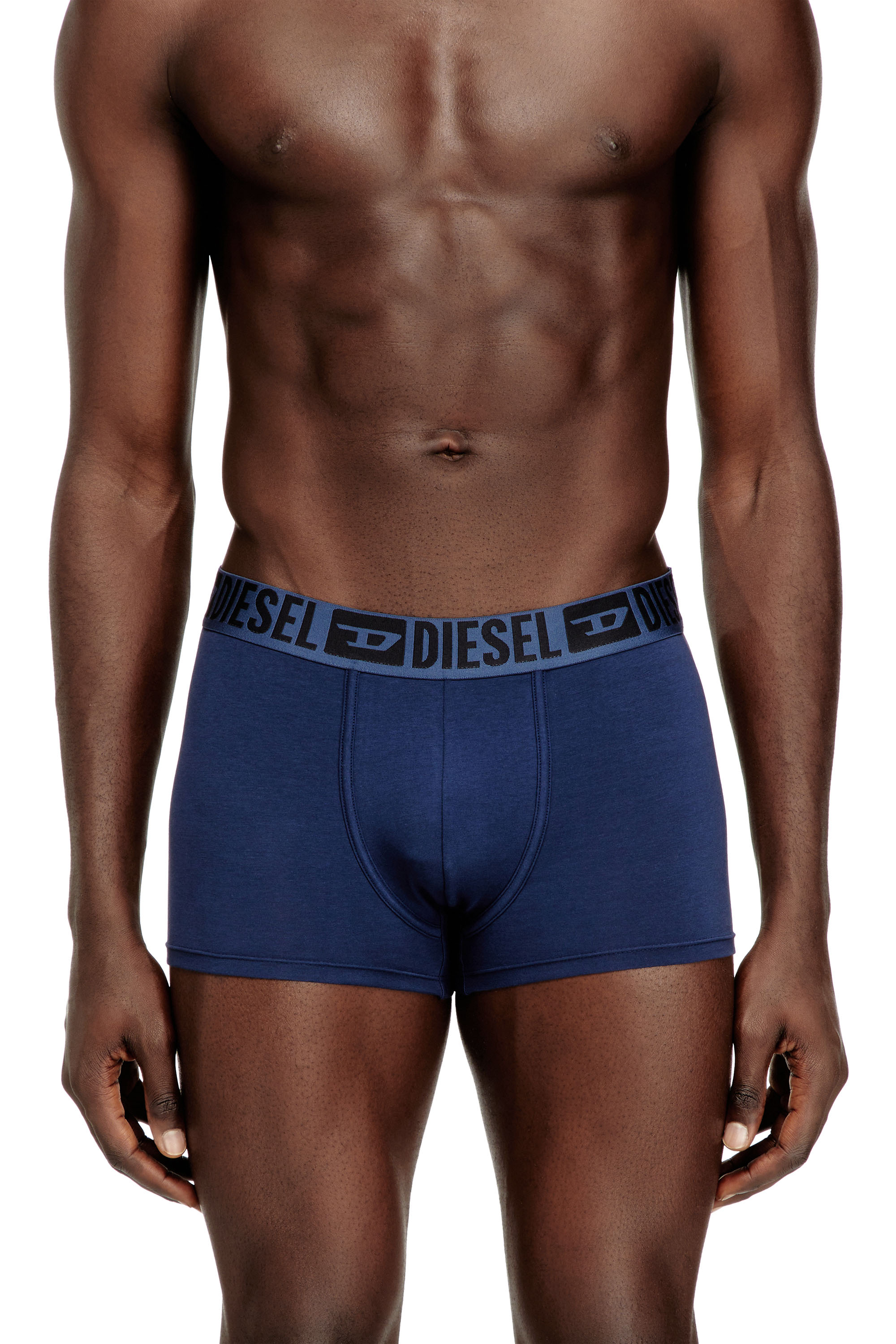 Diesel - MIKE-D-CORE-3PACK, Lot de 3 boxers en coton stretch avec ceinture ton sur ton Homme in ToBeDefined - 2