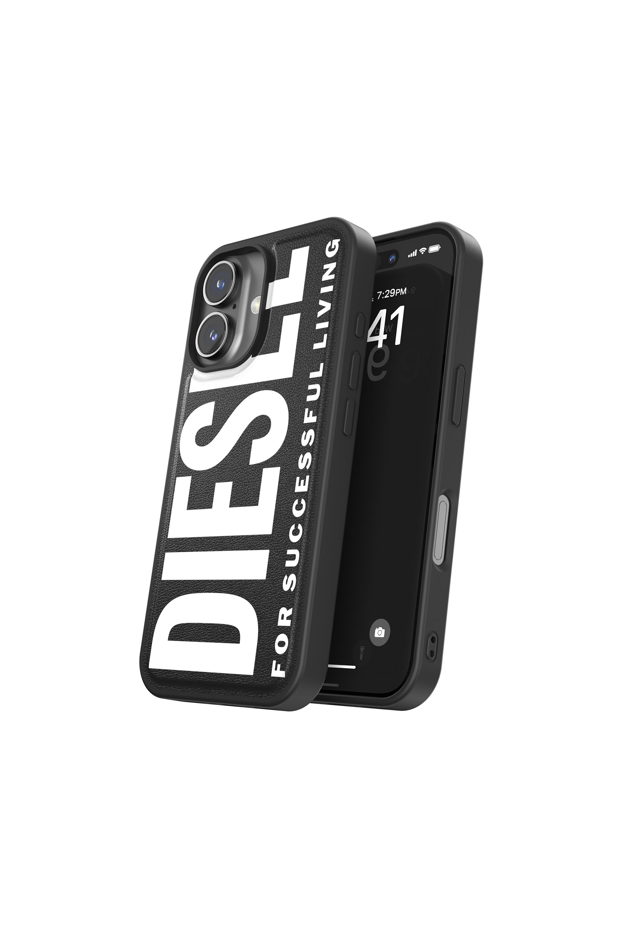 Diesel - 60127 MOULDED CASE, Coque moulé avec Magsafe pour iP 16 Mixte in Noir - 2