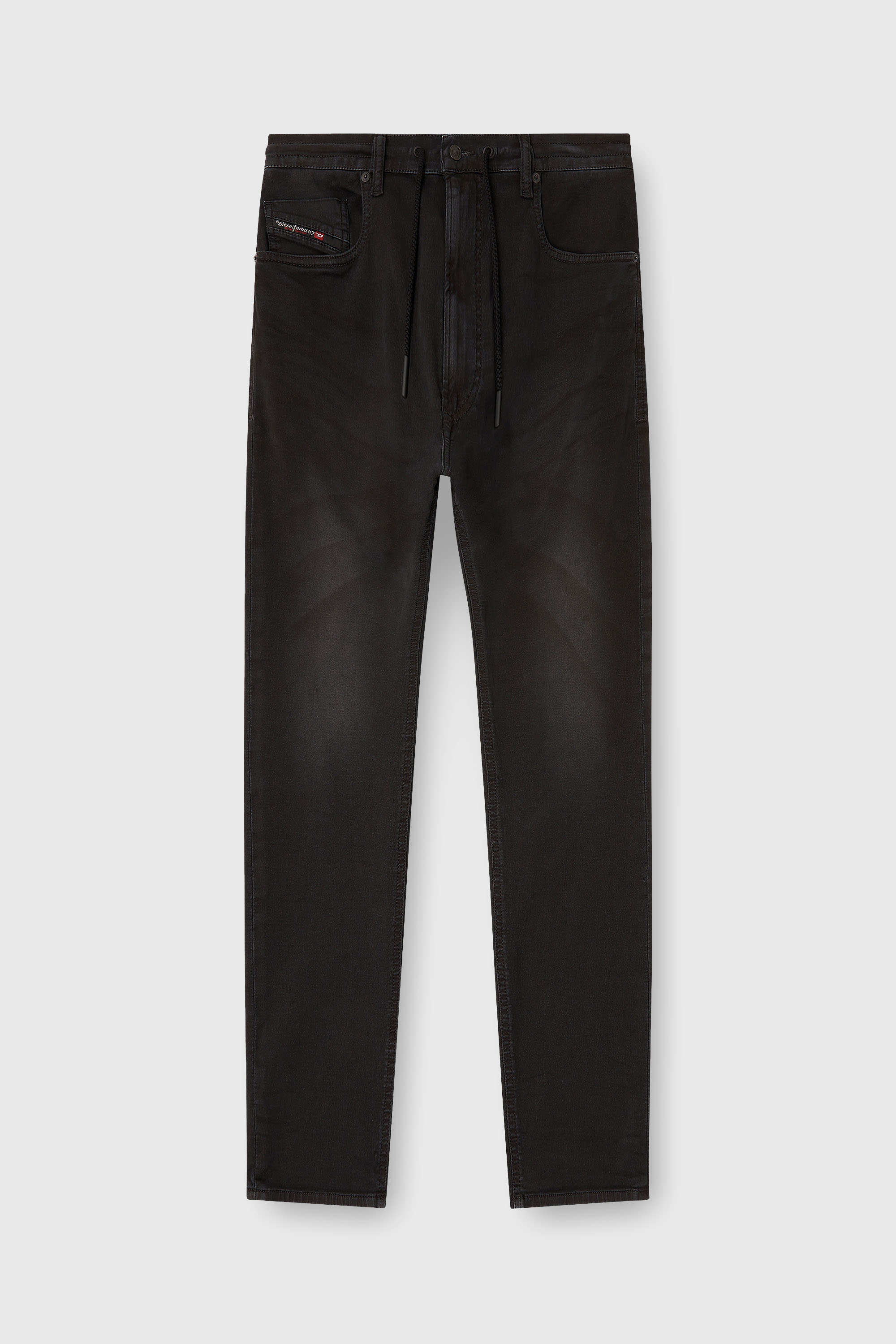 Diesel - Regular 2032 D-Krooley Joggjeans&reg; 0670M Homme, Noir - Image 2